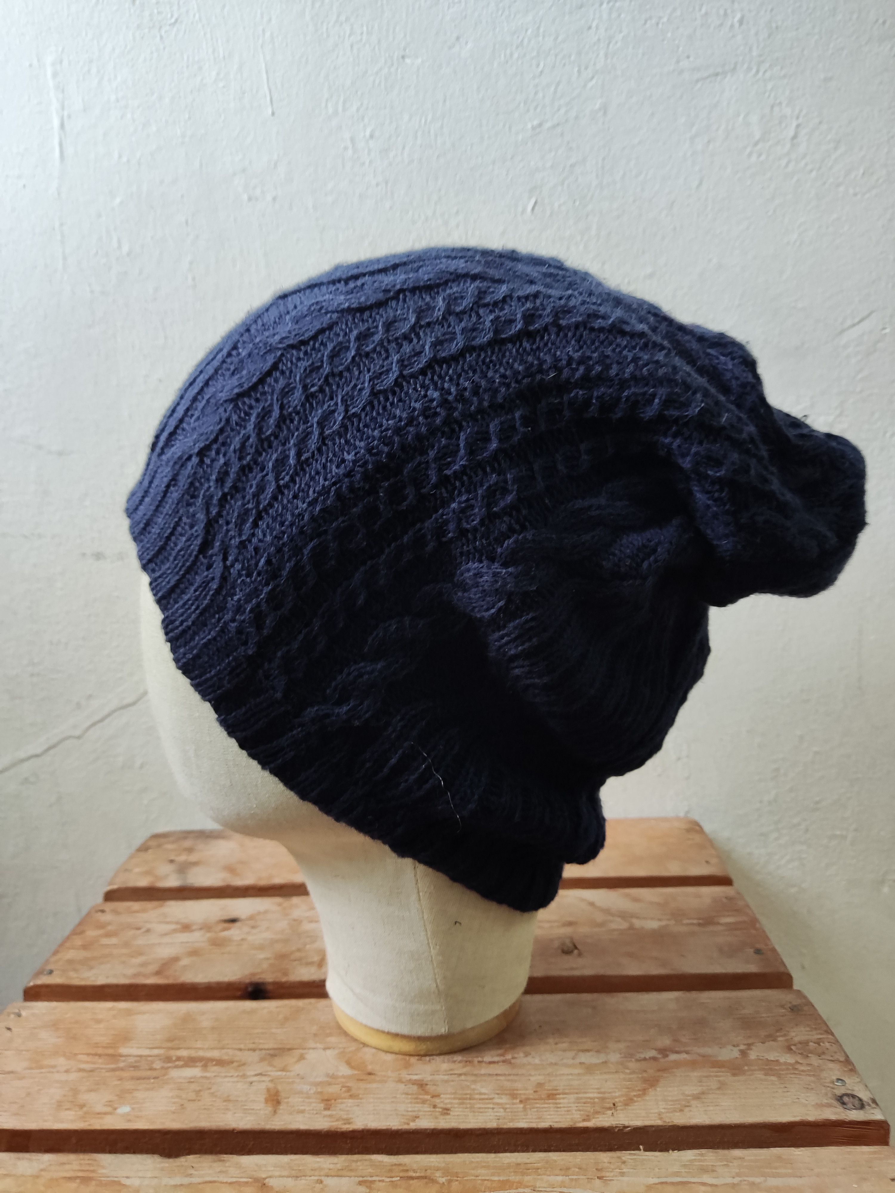 CA4LA Japanese Brand CA4LA Blue Beanie Hat Size ONE SIZE - 5 Thumbnail