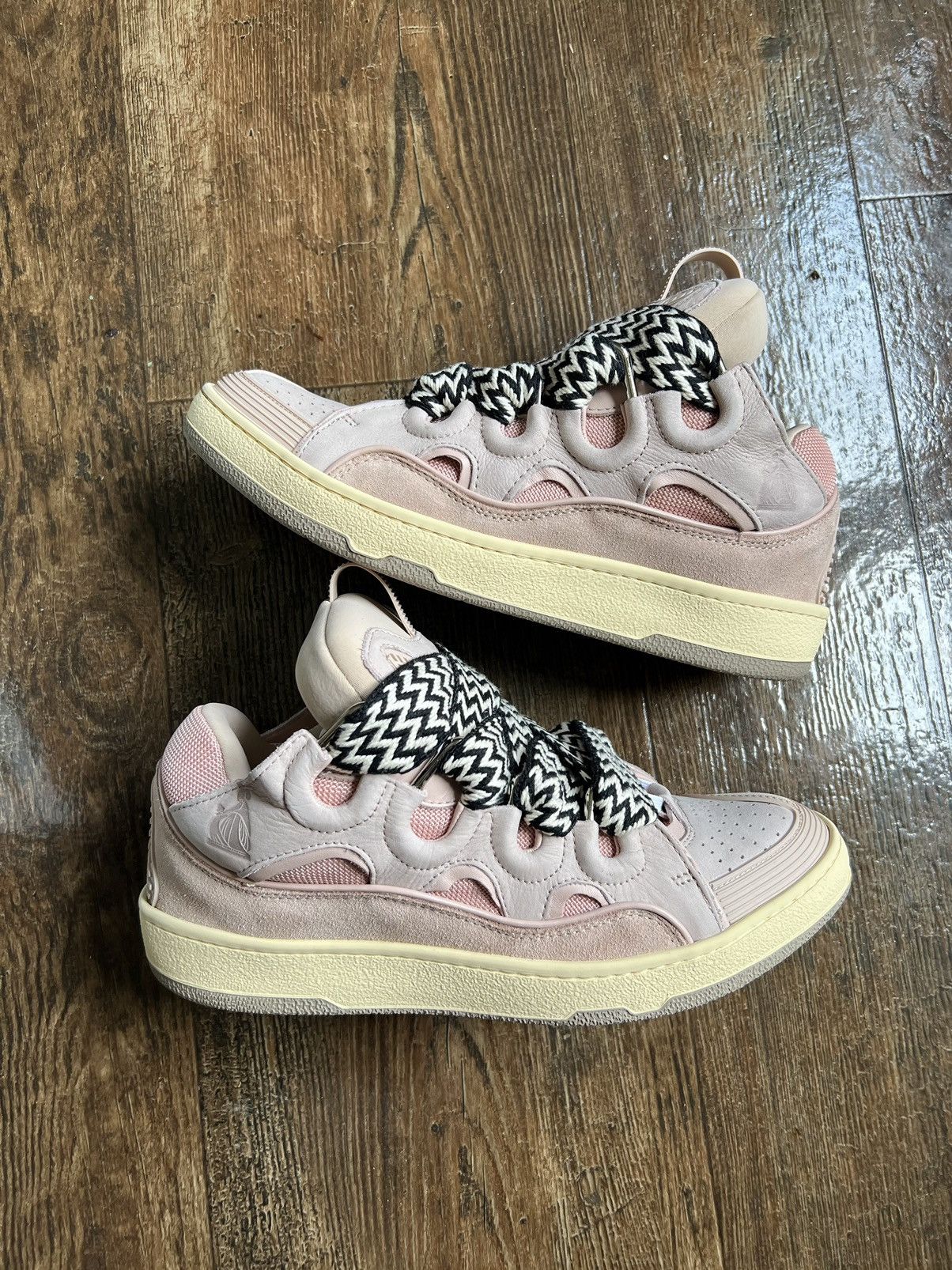 Lanvin Lanvin Curb Pink Sneaker | Grailed