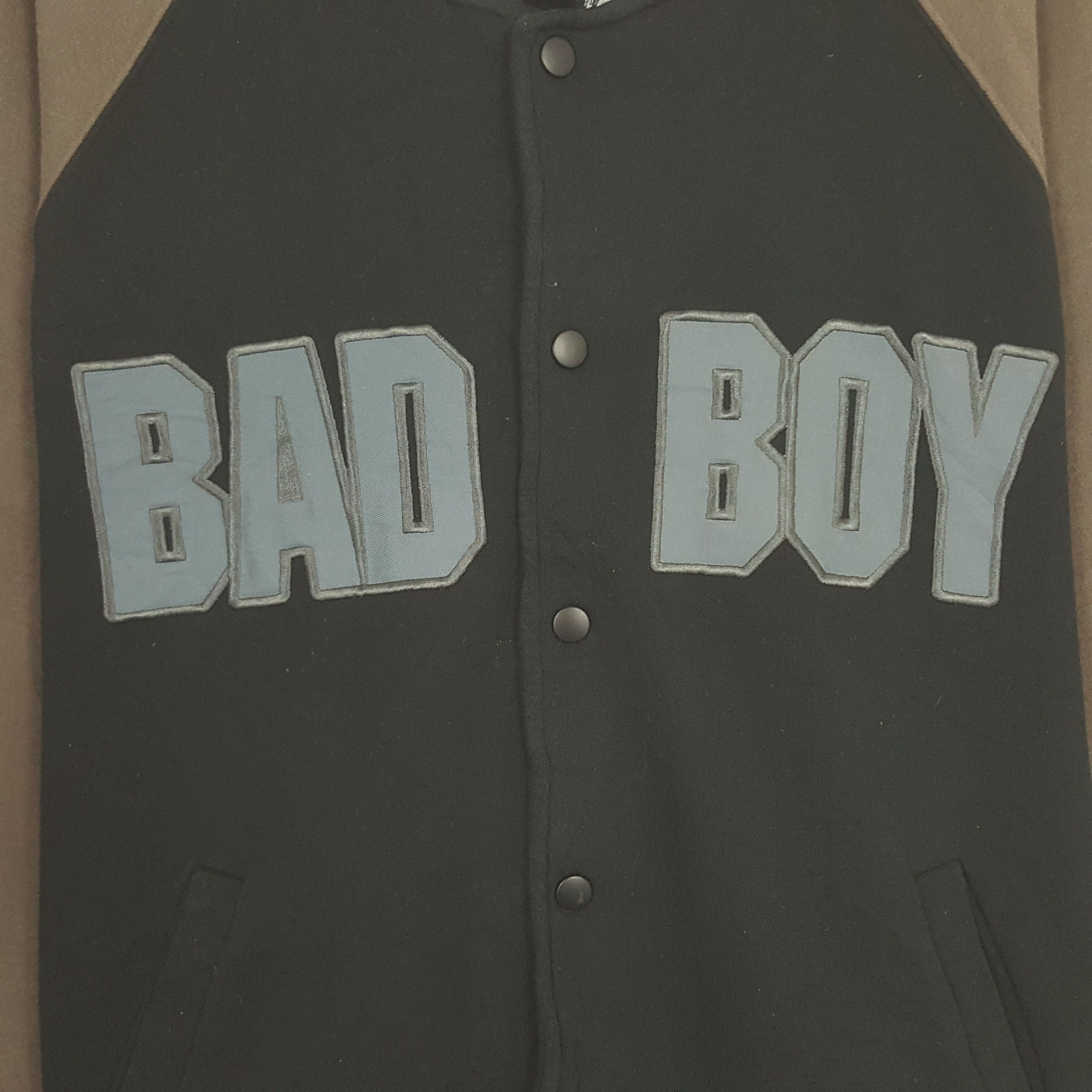 Japanese Brand × Vintage Vintage Bad Boy Patch Varsity Jacket Size US L / EU 52-54 / 3 - 2 Thumbnail