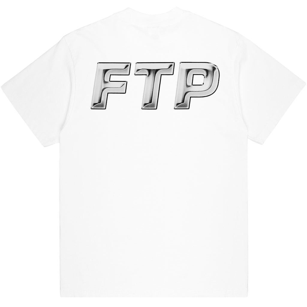 Fuck The Population FTP CHROME LOGO TEE WHiTE Size US L / EU 52-54 / 3 - 1 Thumbnail