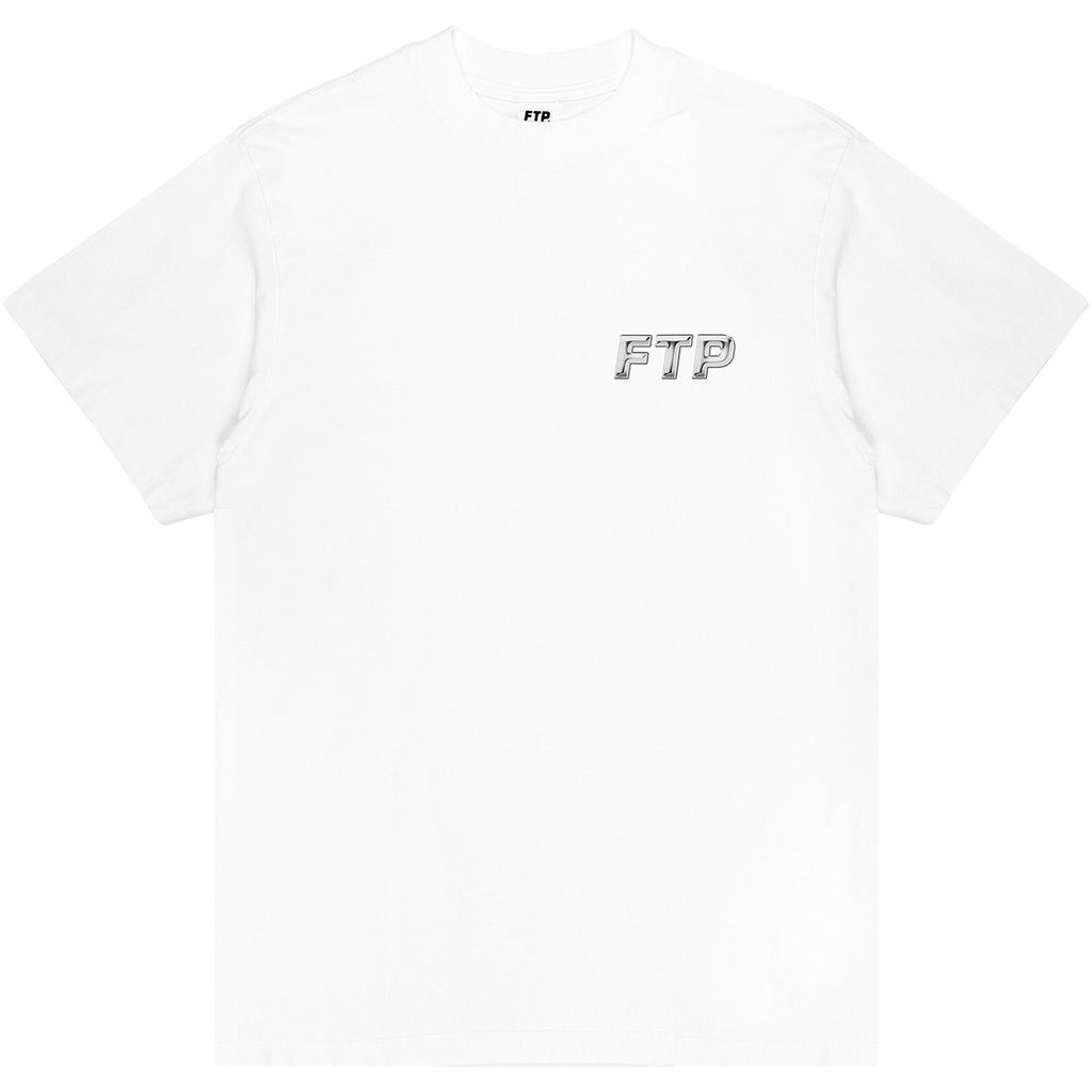 Fuck The Population FTP CHROME LOGO TEE WHiTE Size US L / EU 52-54 / 3 - 2 Thumbnail