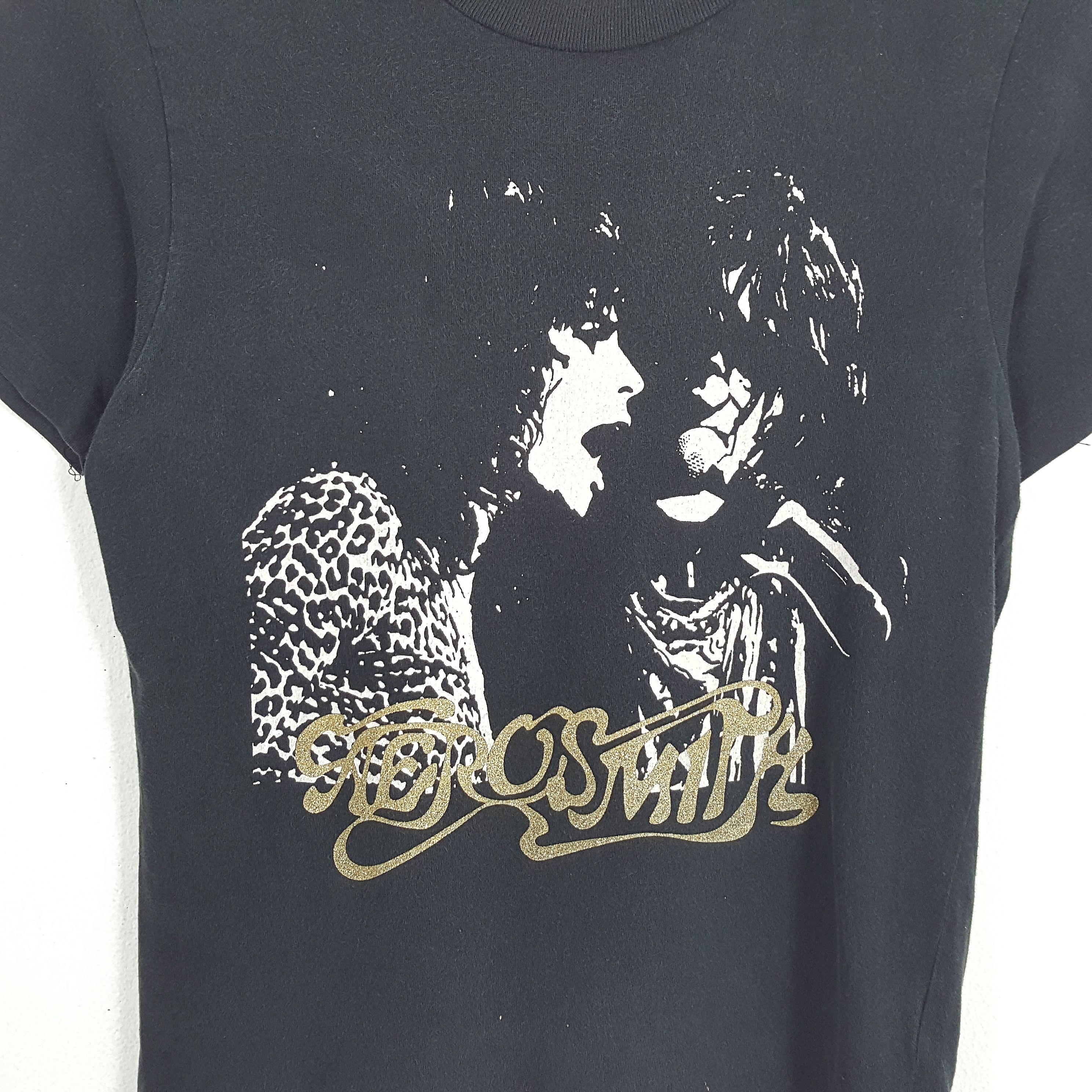Aerosmith × Hysteric Glamour × Vintage Vintage AEROSMITH x HYSTERIC Japanese Brand T-Shirt Size S / US 4 / IT 40 - 2 Thumbnail