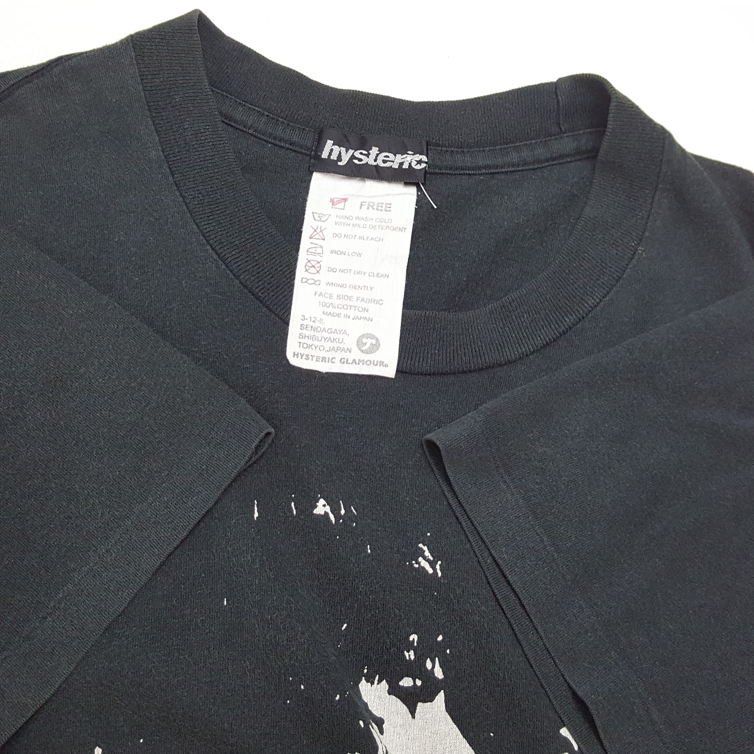 Aerosmith × Hysteric Glamour × Vintage Vintage AEROSMITH x HYSTERIC Japanese Brand T-Shirt Size S / US 4 / IT 40 - 7 Thumbnail
