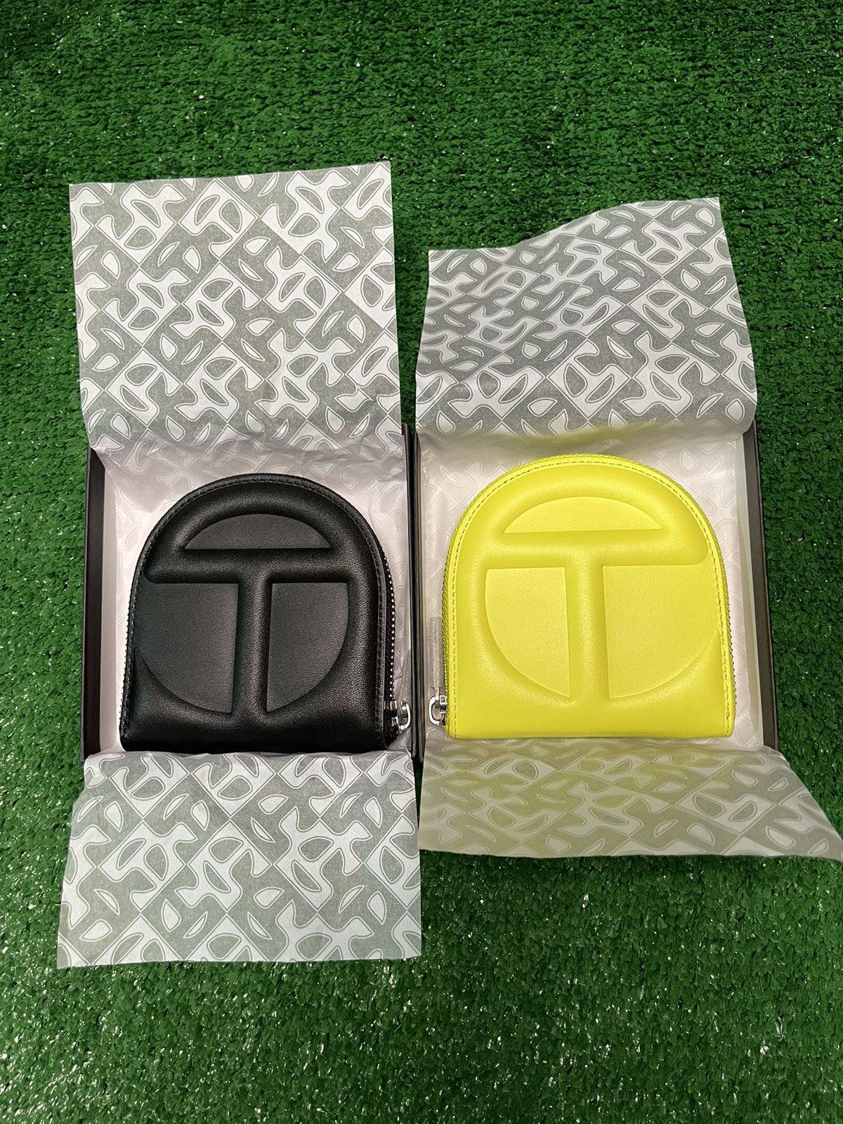 Telfar Highlighter Yellow Telfar Wallet Size ONE SIZE - 2 Thumbnail