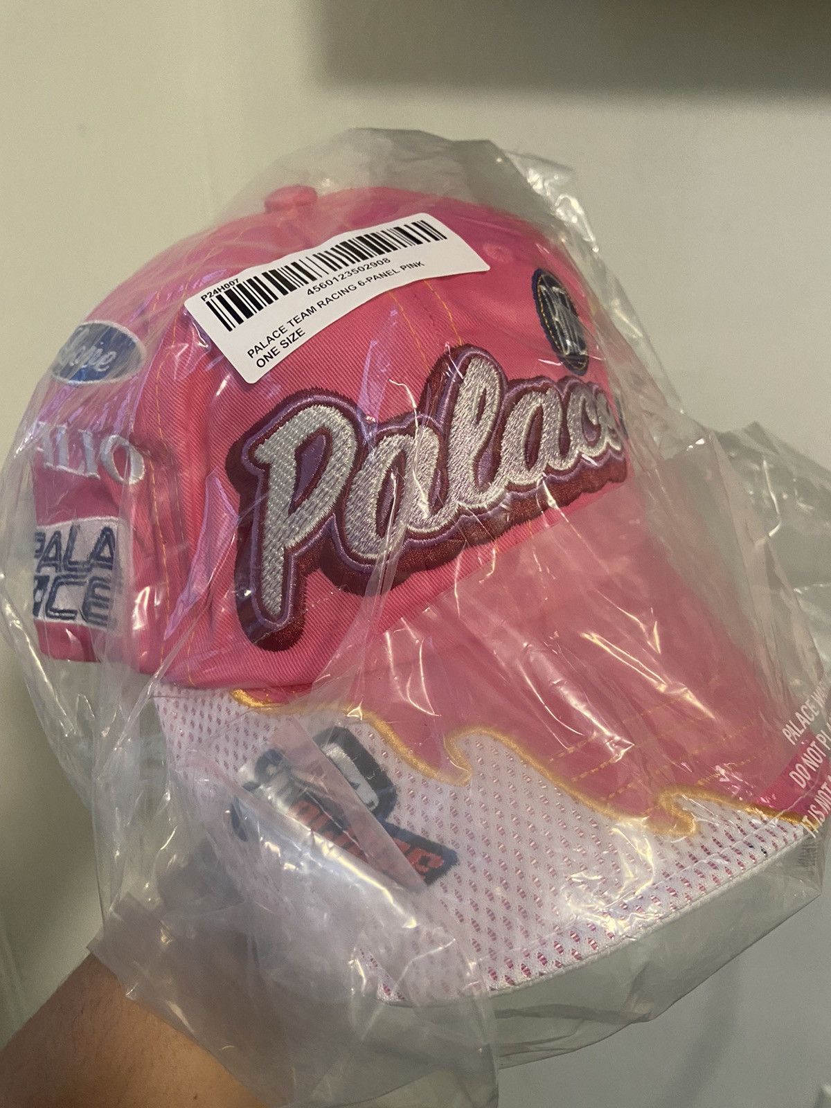 Palace Palace Team Racing 6 Panel Pink | Grailed