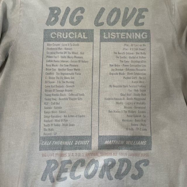 1017 ALYX 9SM Big Love Records Collab Tee Size US L / EU 52-54 / 3 - 2 Thumbnail