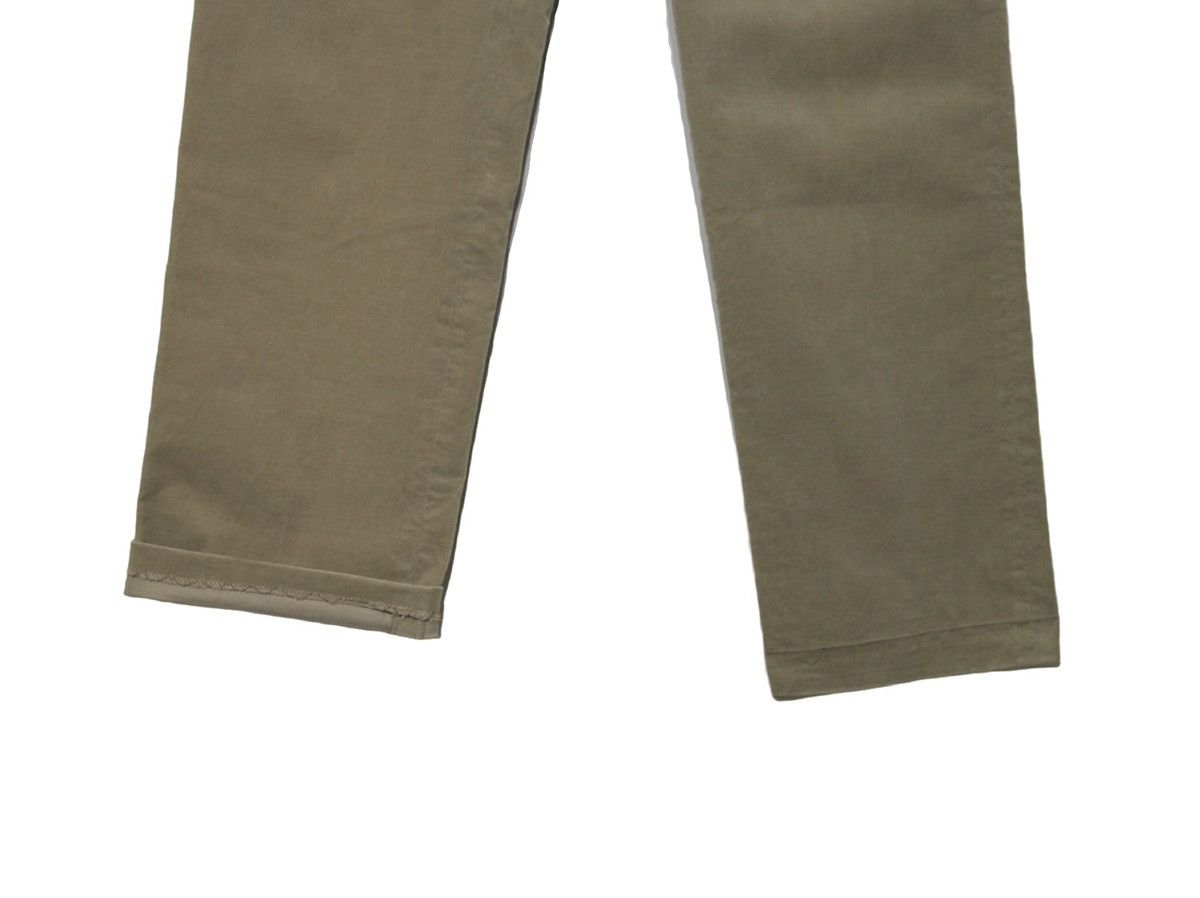 Gucci Vintage Gucci Women's Beige Cotton Blend Trouser Pants Sz 44 Size 30" / US 8 / IT 44 - 5 Thumbnail