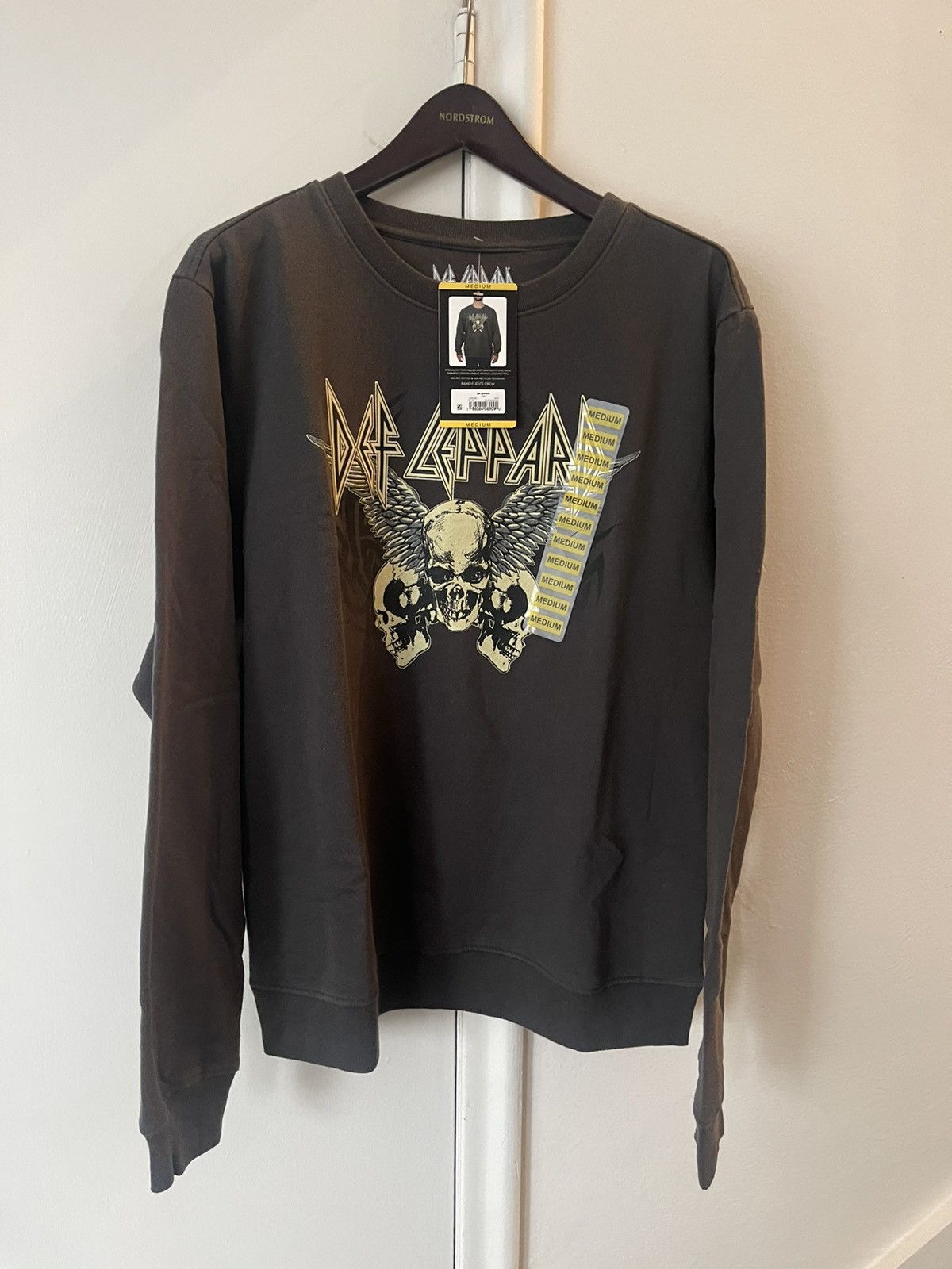 Vintage Def Leppard mens sweatshirt M licensed products Size US M / EU 48-50 / 2 - 1 Thumbnail
