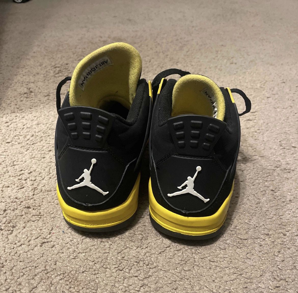 Jordan Brand Jordan 4 Thunder (2012) Size US 10 / EU 43 - 4 Thumbnail