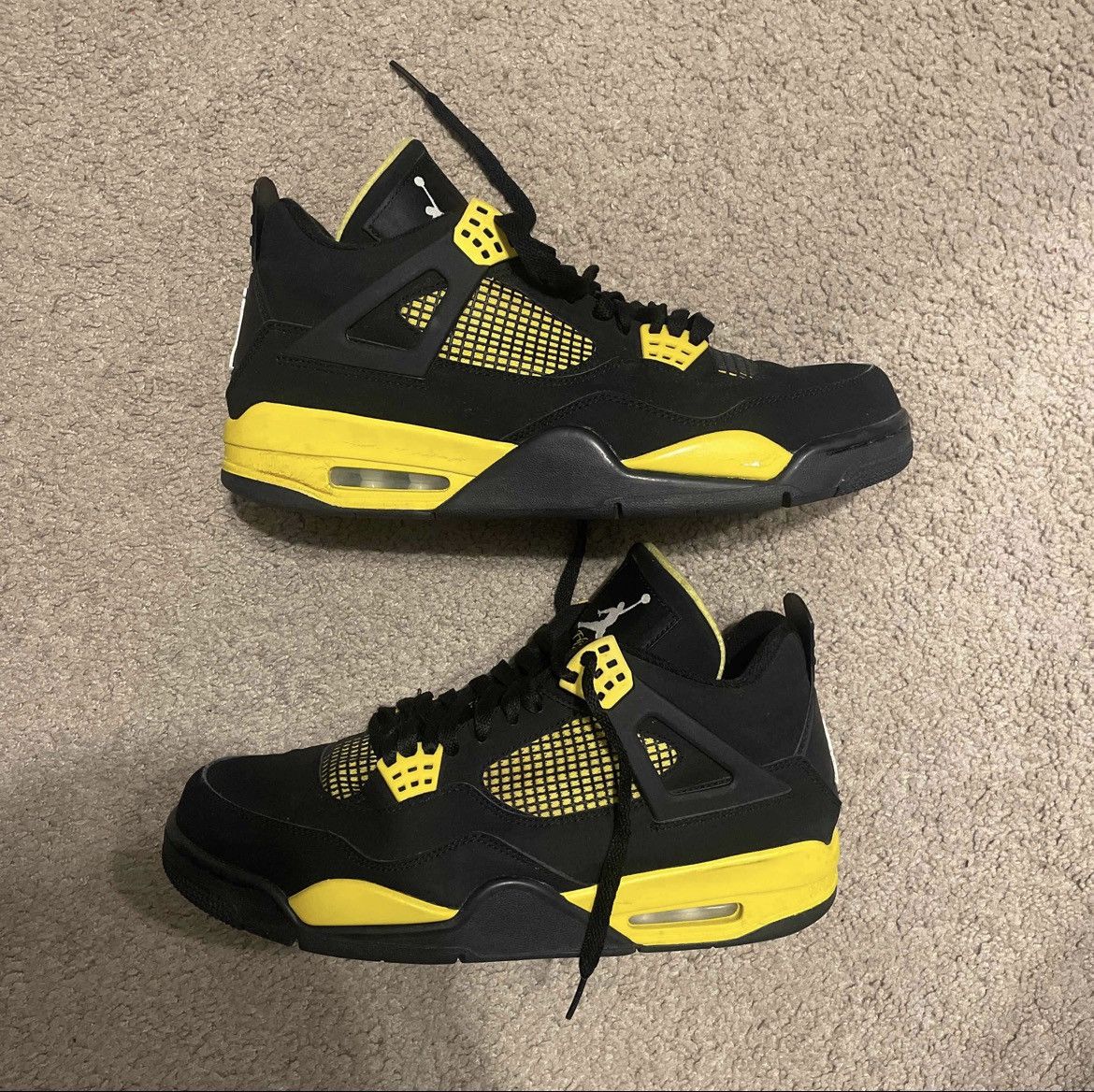Jordan Brand Jordan 4 Thunder (2012) Size US 10 / EU 43 - 1 Thumbnail