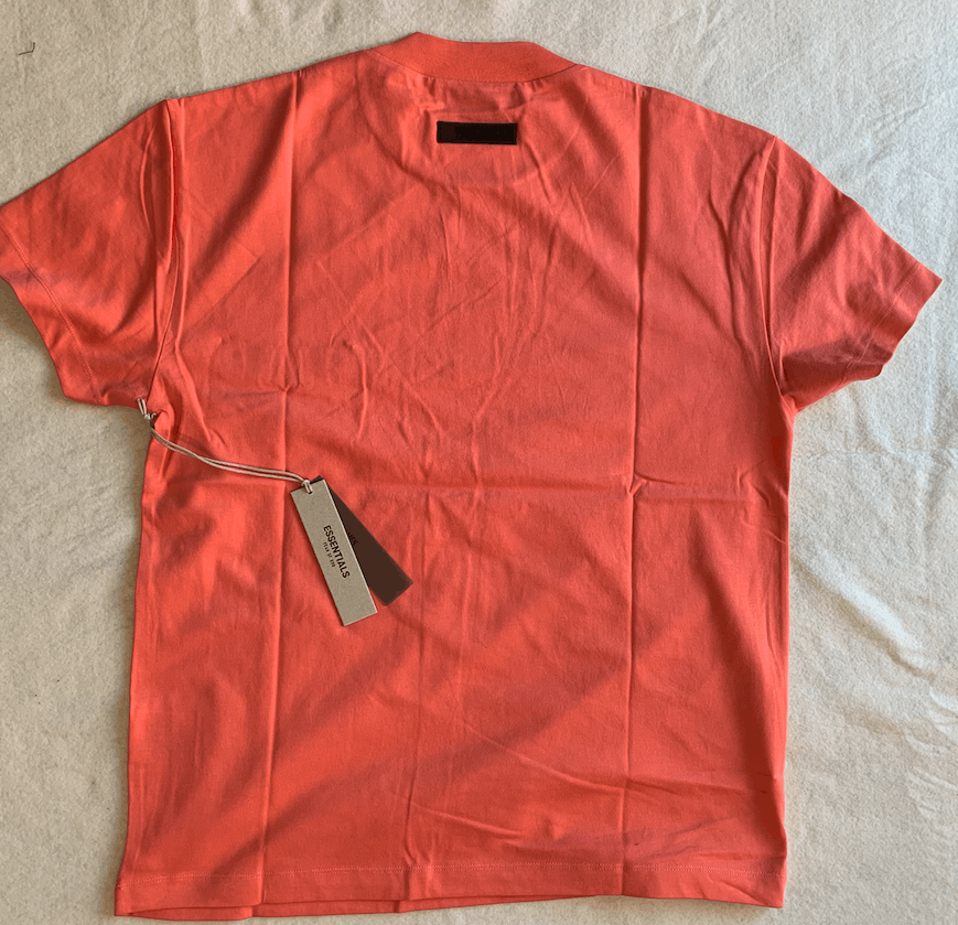 Fear of God 🔥🔥Fear of God Essentials T-shirt Coral Size XXL Size US XXL / EU 58 / 5 - 7 Thumbnail