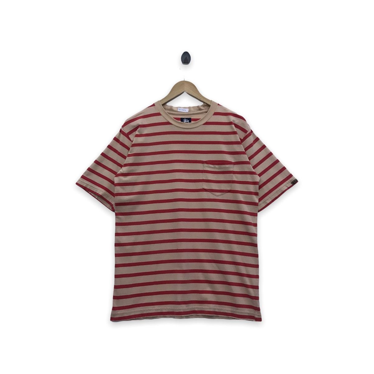 Rare!! Stussy Stripped T-shirt