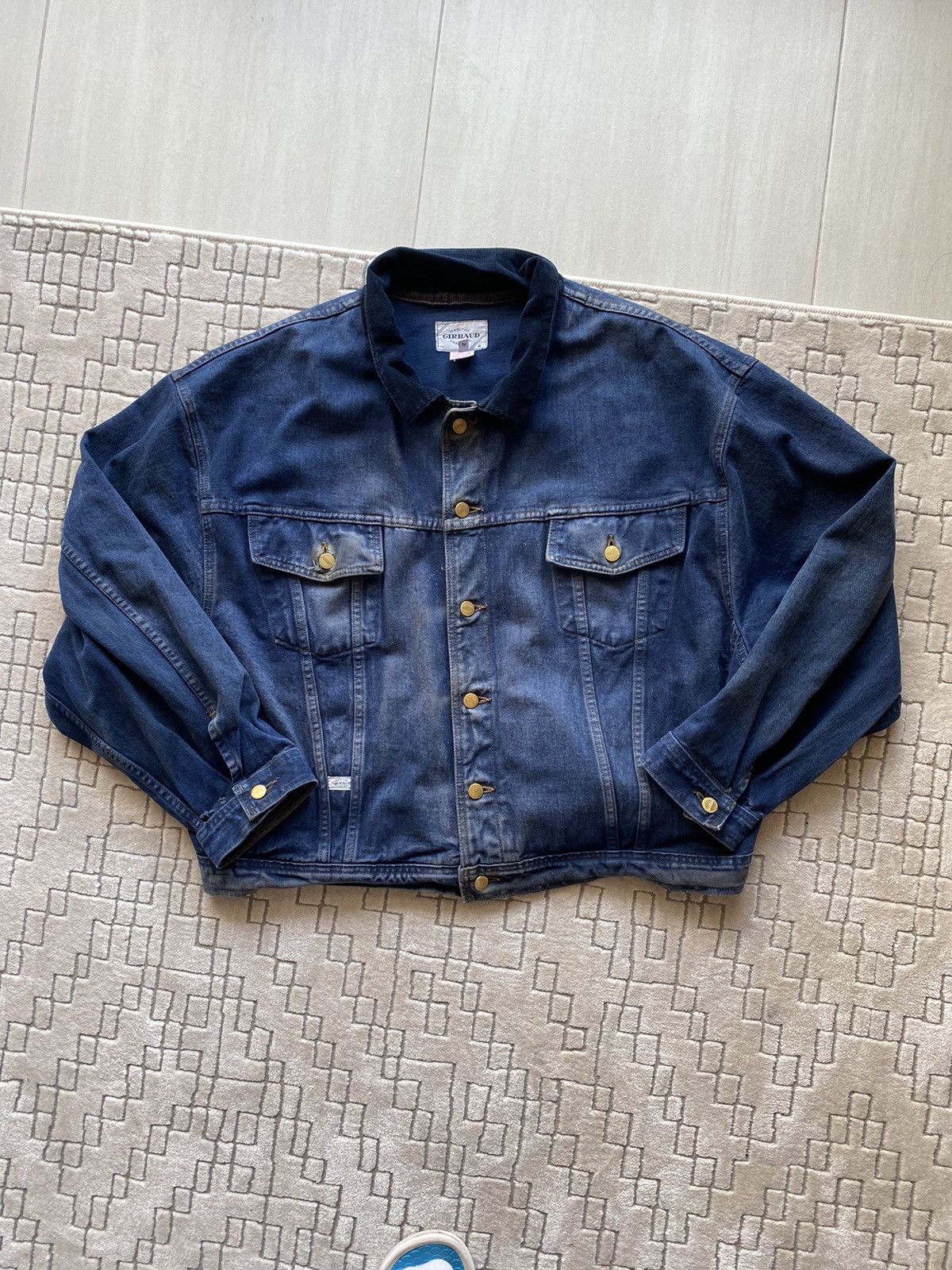 Marithe Francois Girbaud × Vintage Girbaud Denim Jacket 90s distressed ...