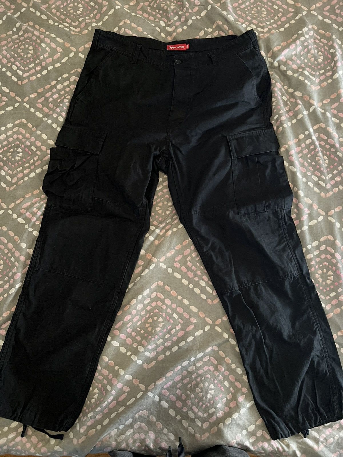 Supreme Supreme Cargo Pant Black Size 34 | Grailed