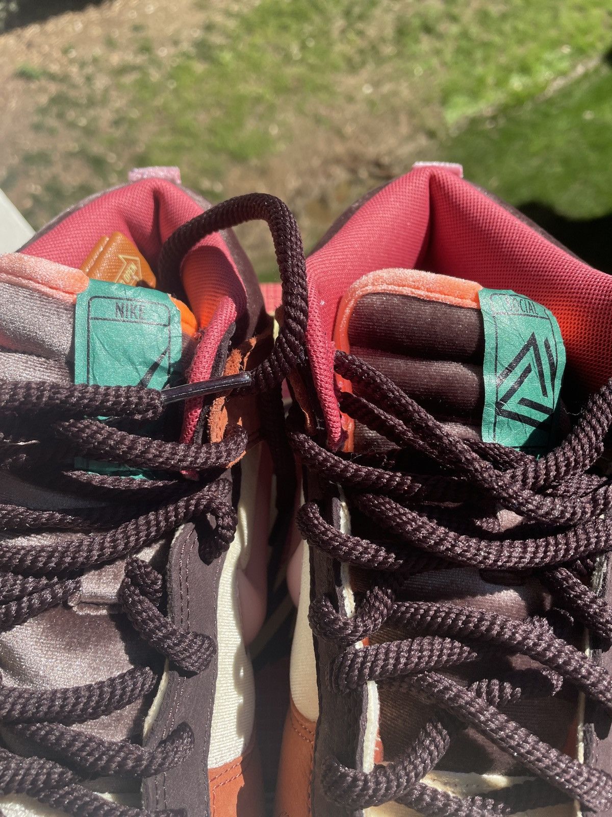 Nike 9.5 Social Status x Mid Dunk “ Chocolate Milk” Size US 9.5 / EU 42-43 - 3 Thumbnail