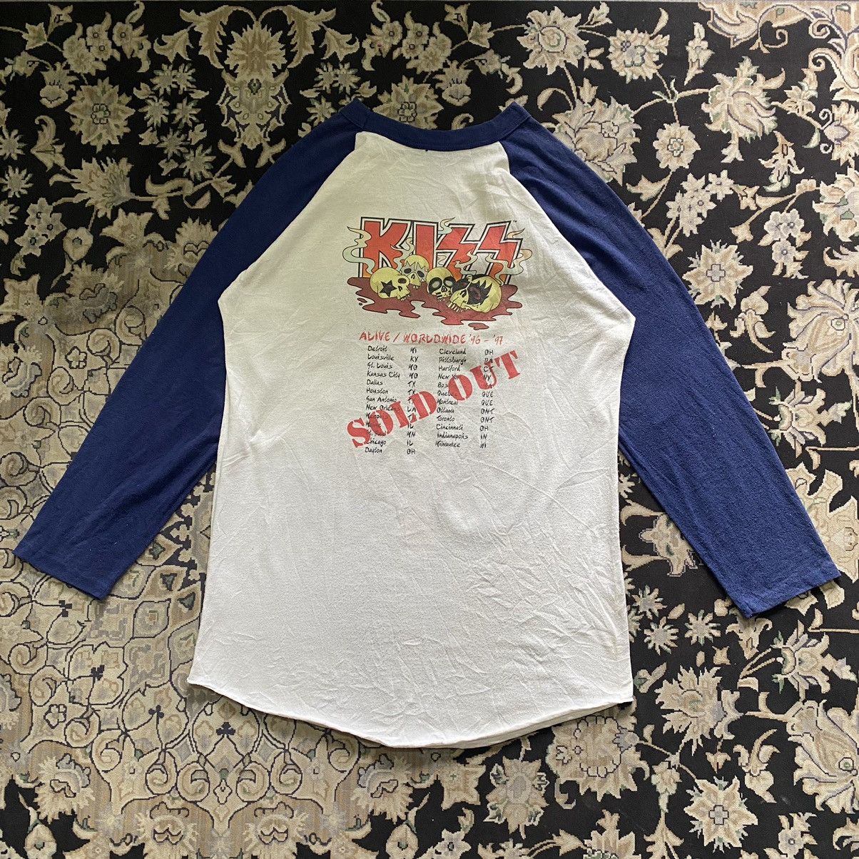 KISS Vintage KISS Alive/ Worldwide 96/97 American Tour SOLD OUT Size US L / EU 52-54 / 3 - 8 Thumbnail
