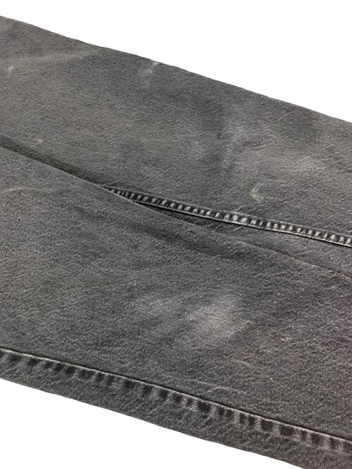 Levi's × Vintage Vintage Levi’s 550 Relaxed Black Jeans 28x29 Size 28" / US 6 / IT 42 - 4 Thumbnail