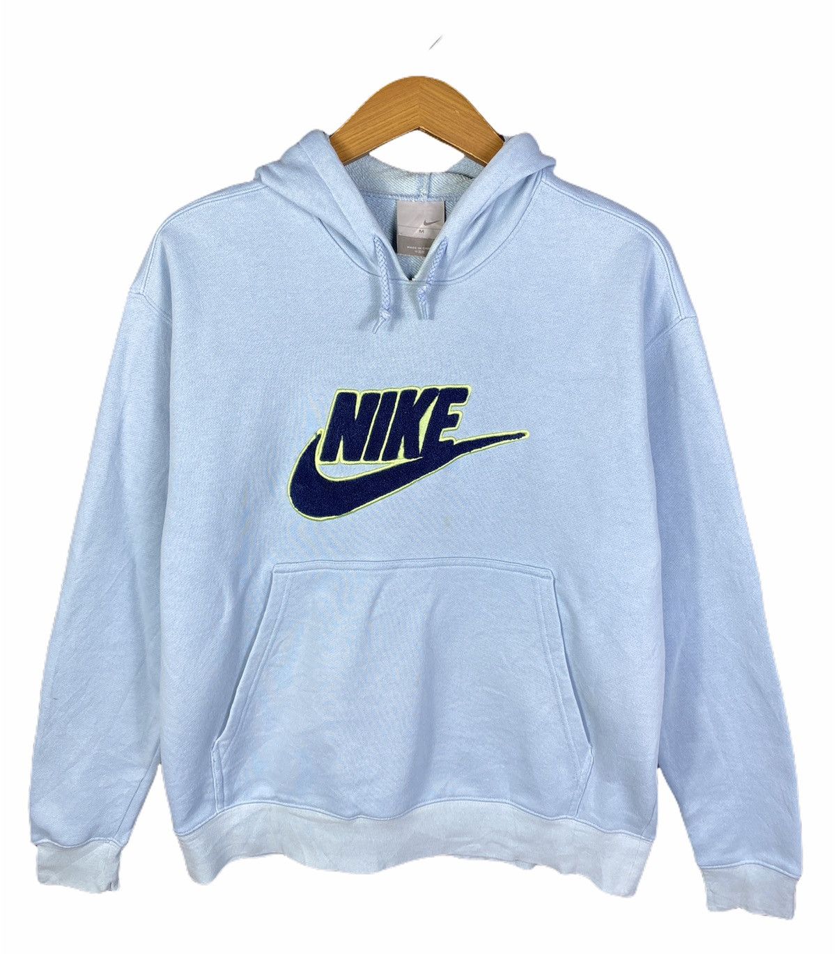 Nike Vintage Nike Hoodie Embroidery Logo Size US M / EU 48-50 / 2 - 1 Thumbnail