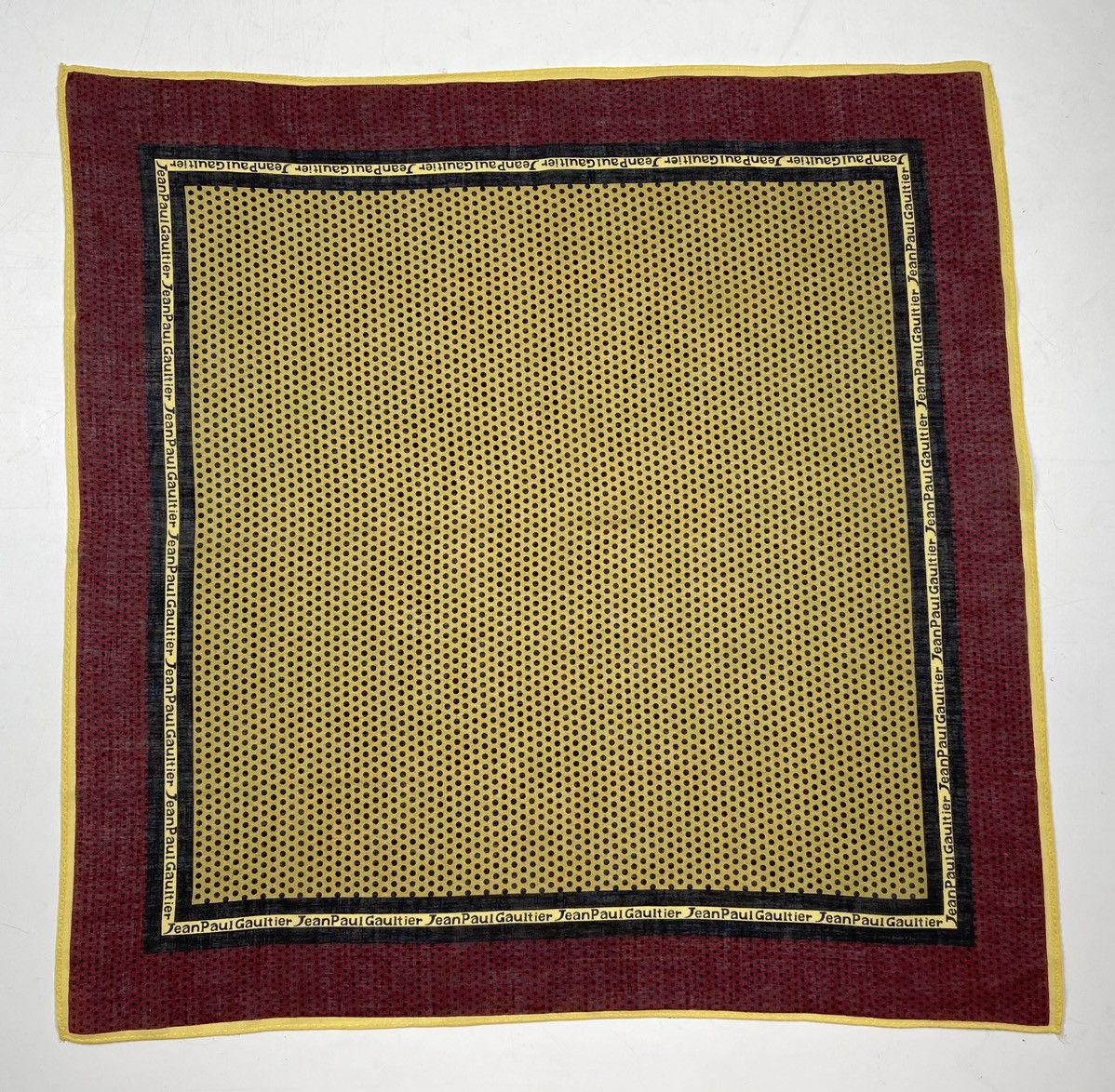 Jean Paul Gaultier jpg bandana handkerchief neckerchief scarf HC0473 Size ONE SIZE - 2 Thumbnail