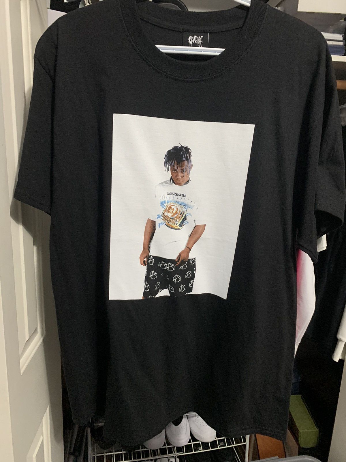 999 Club × Revenge Juice WRLD x Revenge Photo T-Shirt | Grailed