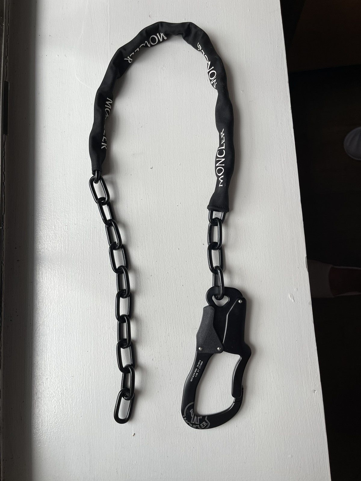 MONCLER(モンクレール) ALYX bike chain belt Moncler Genius 6 Moncler 1017 Alyx 9sm Chain Belt in Black