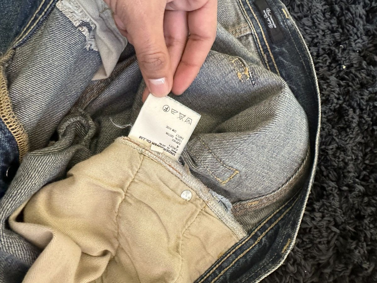 Jun Takahashi Undercover SS/09 Neoboy denim Size US 31 - 4 Thumbnail