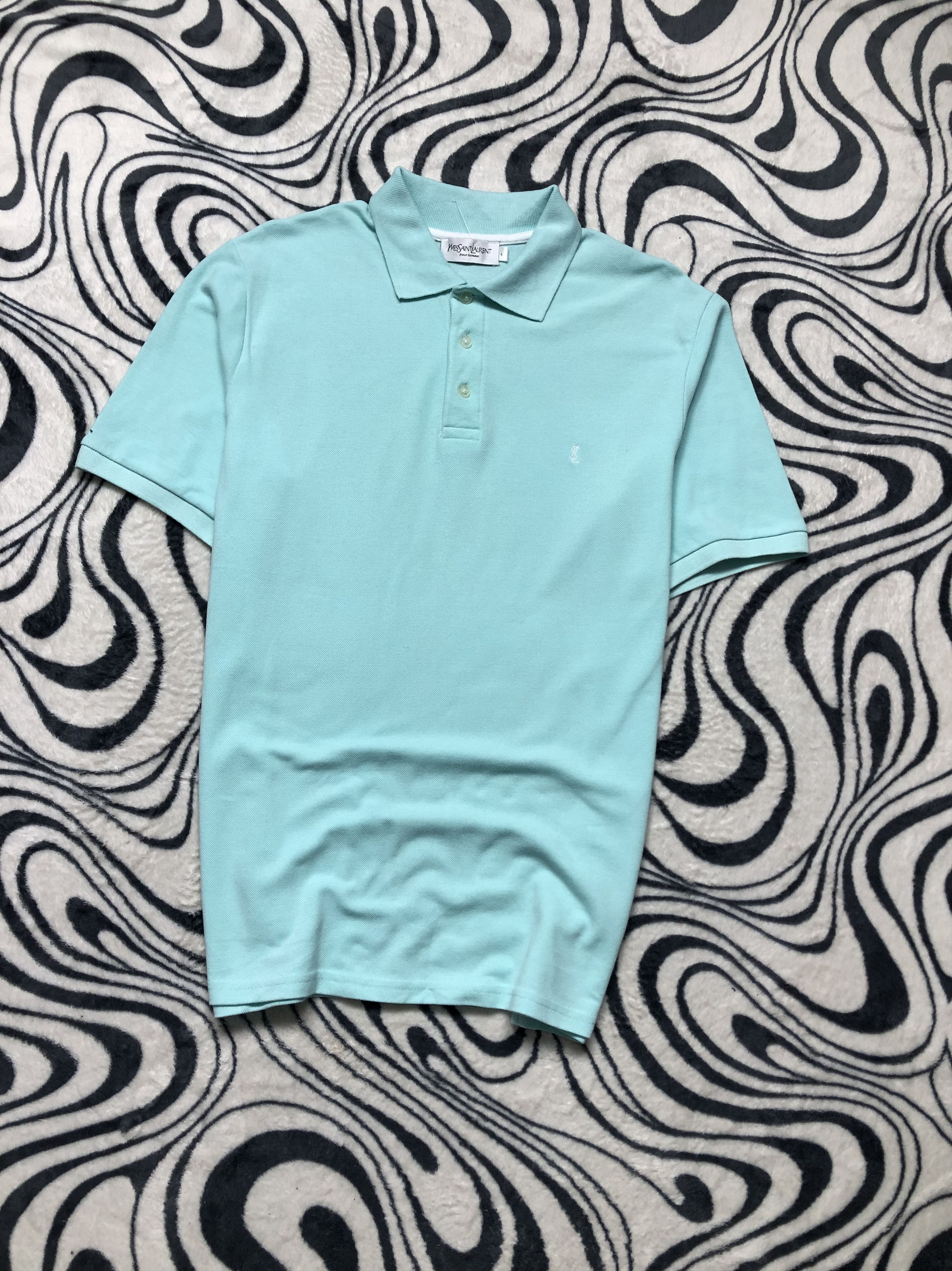 Yves Saint Laurent Yves Saint Laurent YSL Mens Polo Shirt Size US L / EU 52-54 / 3 - 1 Thumbnail