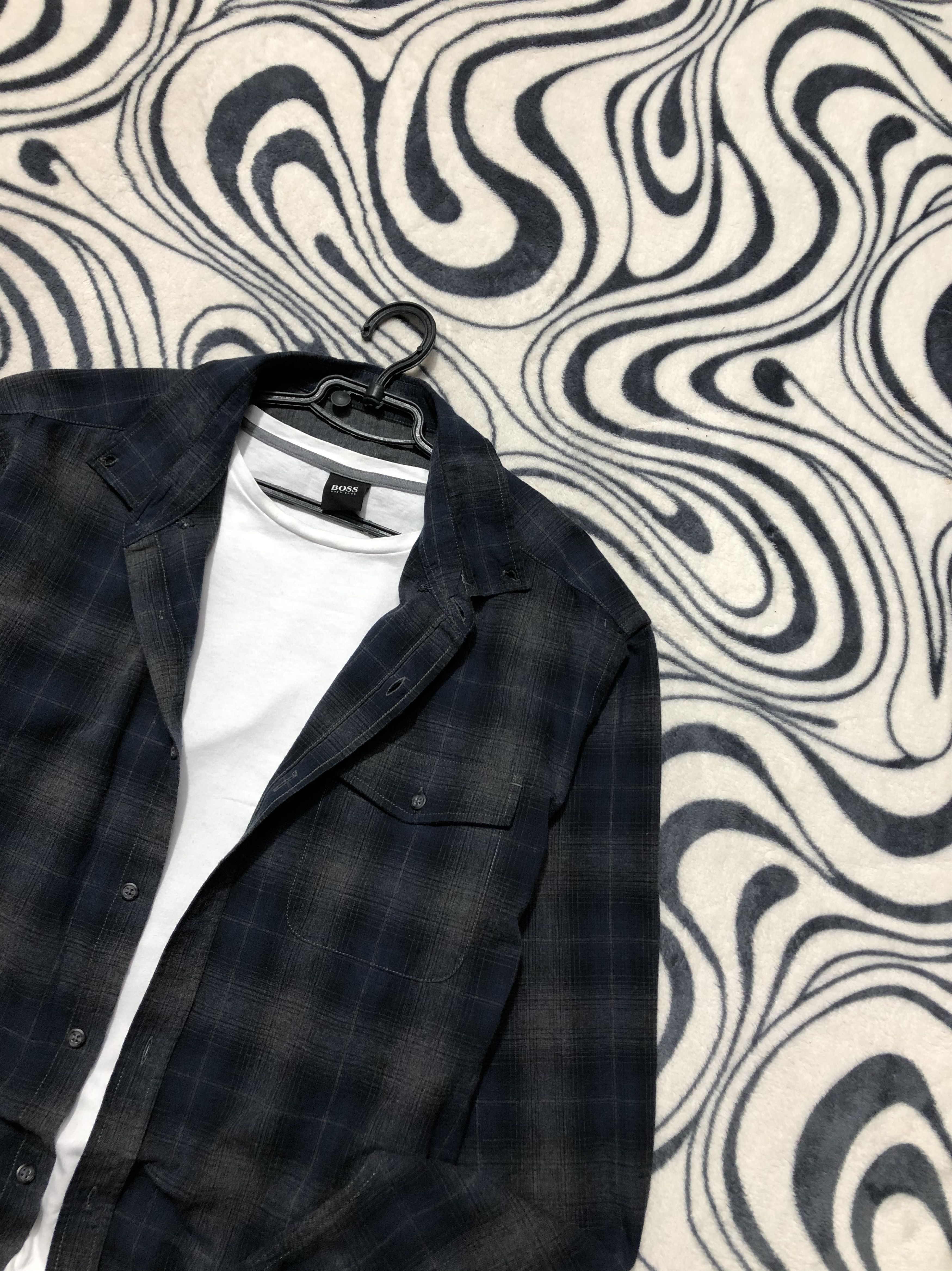 Flannel × Vintage Vintage Flannel Plaid Shirt Travis style Size US XL / EU 56 / 4 - 2 Thumbnail