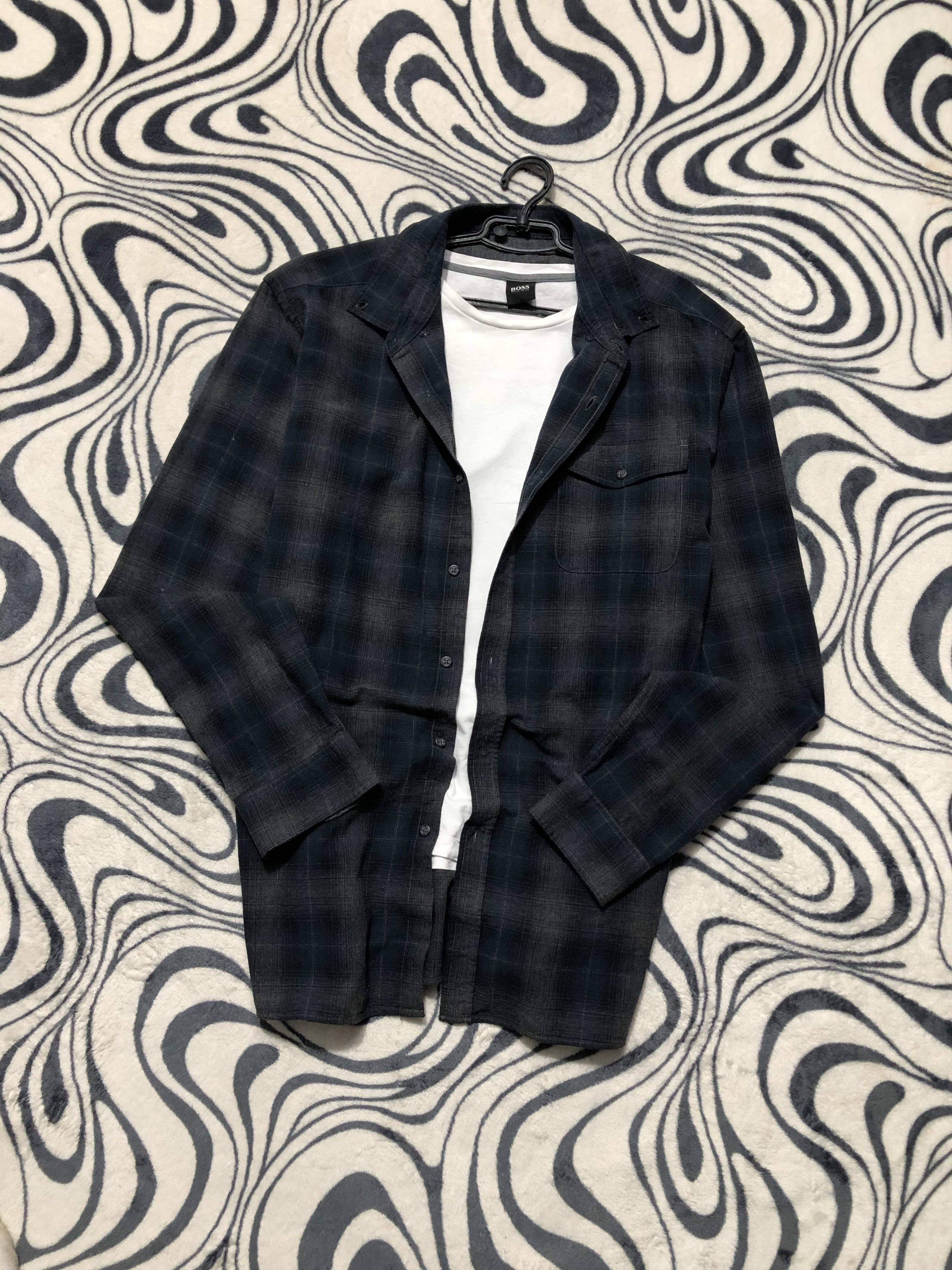 Flannel × Vintage Vintage Flannel Plaid Shirt Travis style Size US XL / EU 56 / 4 - 1 Thumbnail