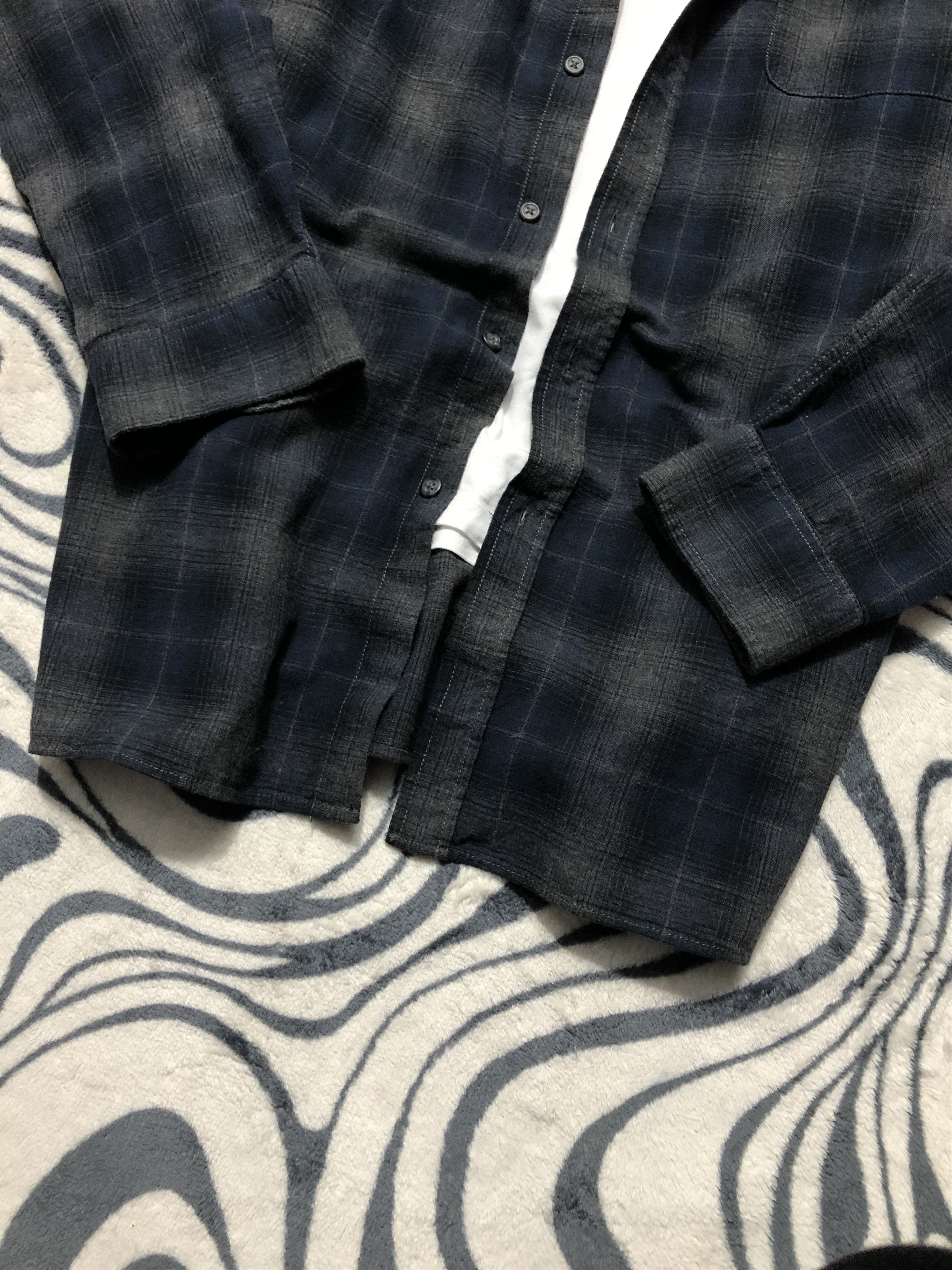 Flannel × Vintage Vintage Flannel Plaid Shirt Travis style Size US XL / EU 56 / 4 - 3 Thumbnail
