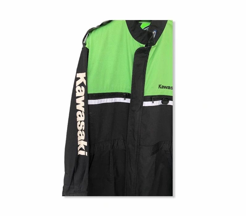 Sports Specialties Vintage Kawasaki Big Logo Motorsport Workers Overall Size US 34 / EU 50 - 4 Thumbnail