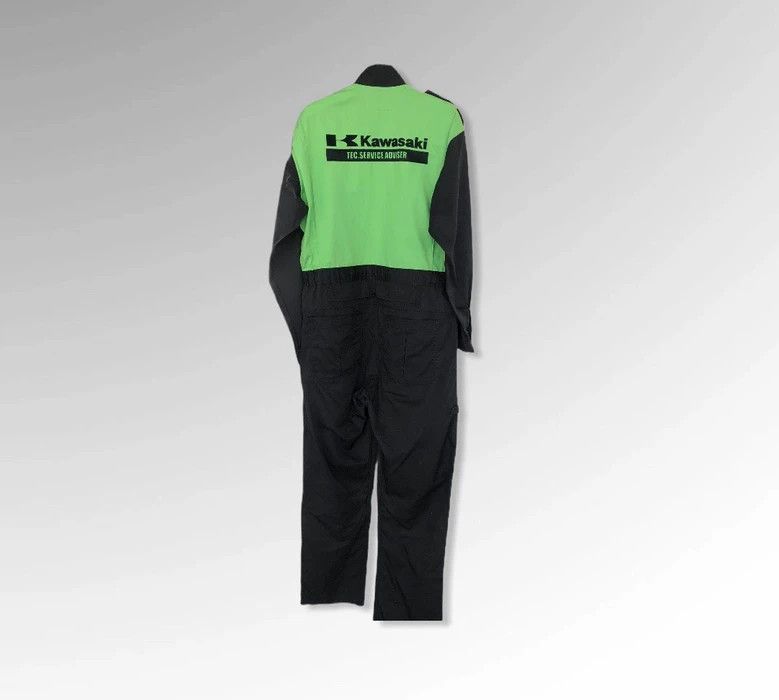 Sports Specialties Vintage Kawasaki Big Logo Motorsport Workers Overall Size US 34 / EU 50 - 9 Thumbnail