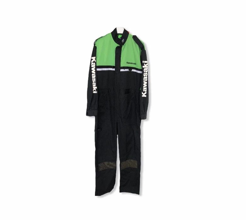 Sports Specialties Vintage Kawasaki Big Logo Motorsport Workers Overall Size US 34 / EU 50 - 2 Thumbnail