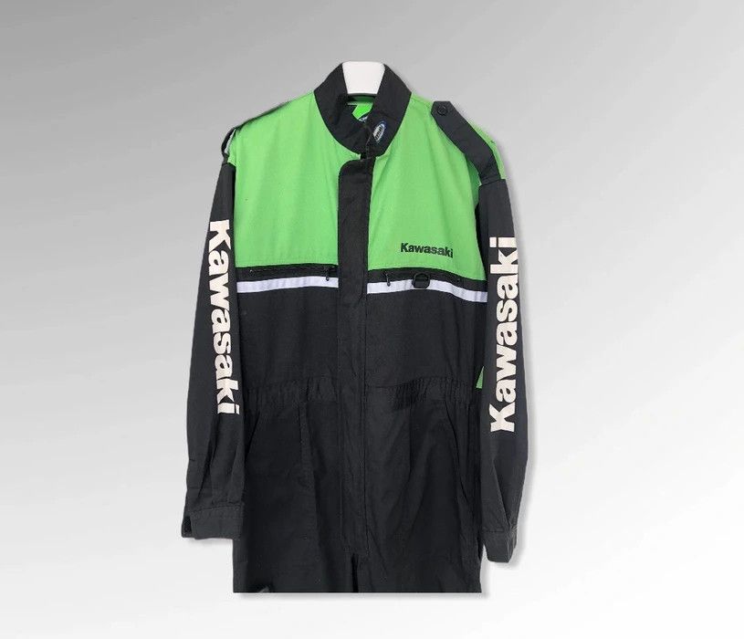Sports Specialties Vintage Kawasaki Big Logo Motorsport Workers Overall Size US 34 / EU 50 - 1 Thumbnail