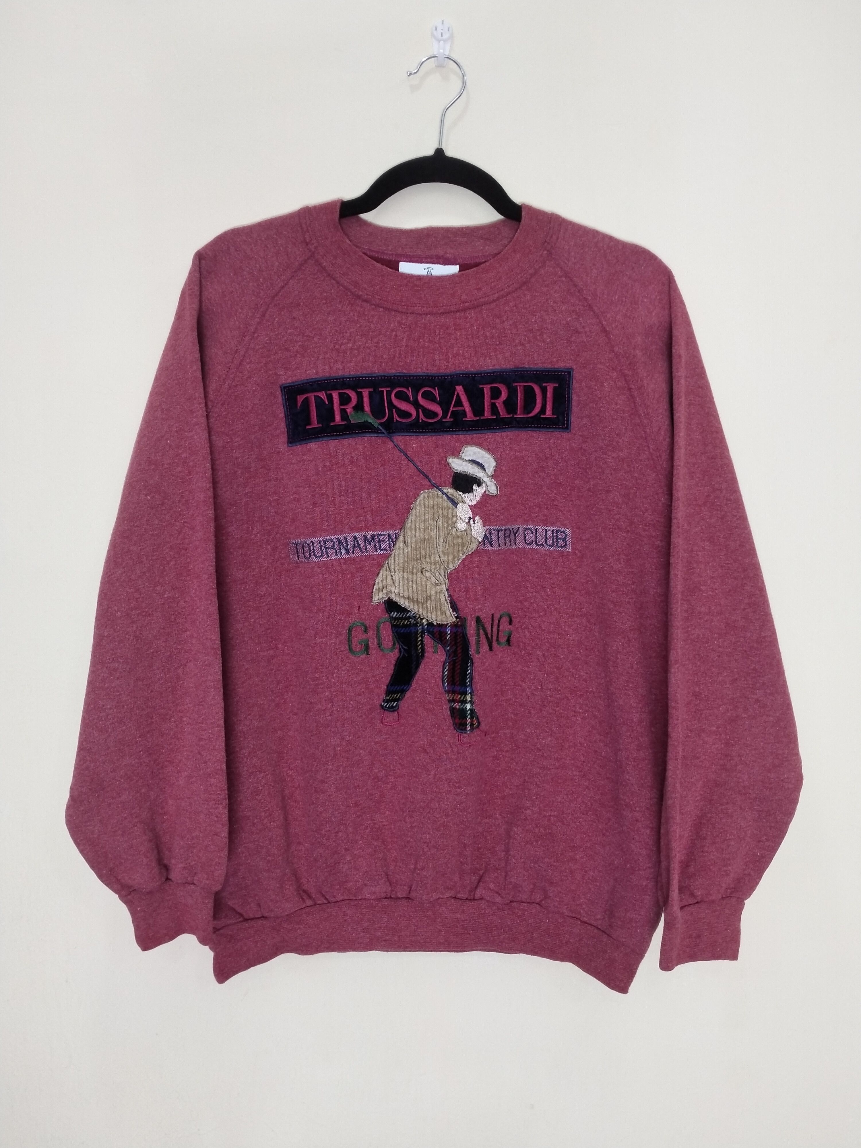 Trussardi Trussardi Sweatshirt Size US M / EU 48-50 / 2 - 1 Thumbnail