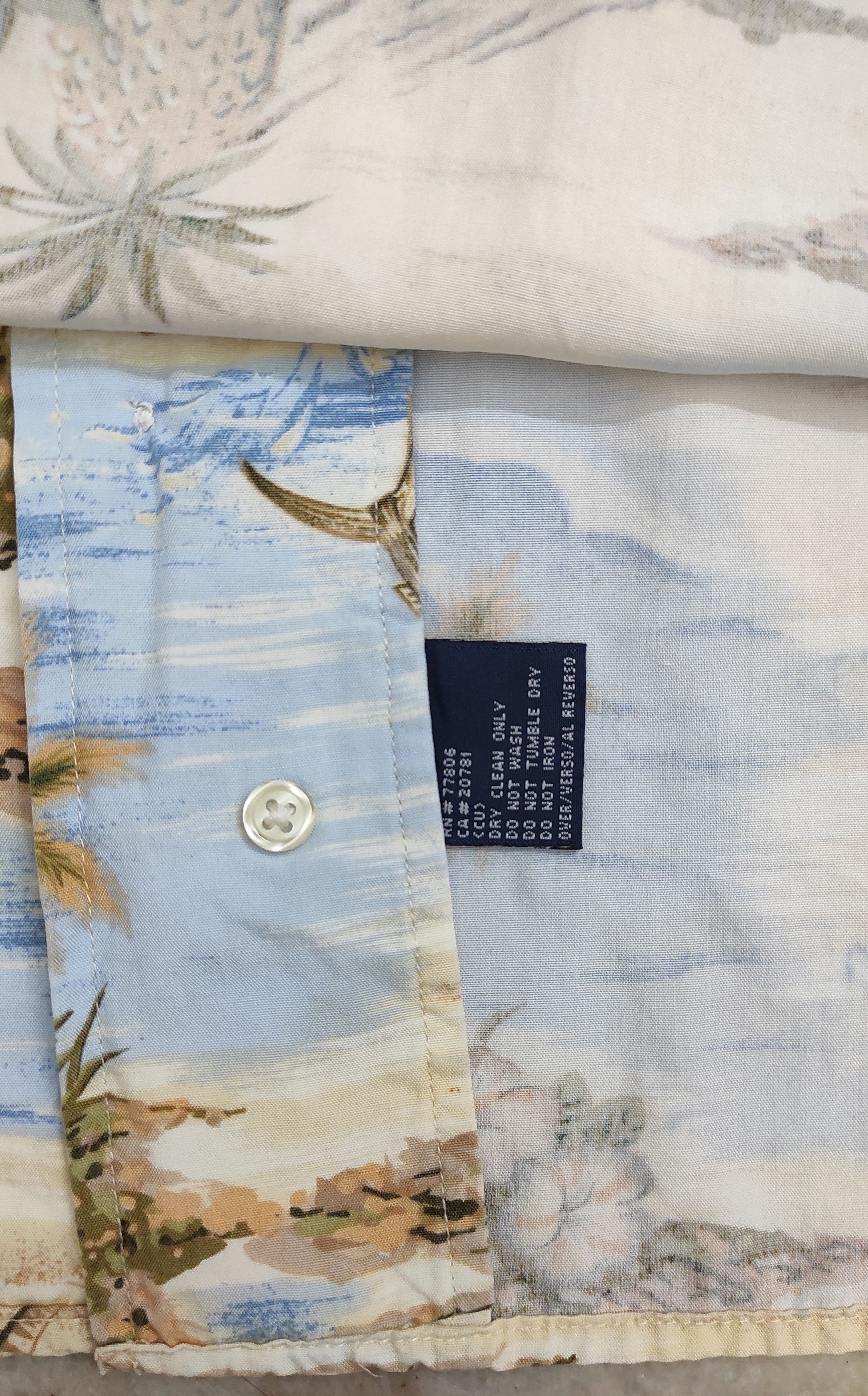 Tommy Hilfiger Vintage 90's HAWAIIAN ALOHA 100% RAYON SHIRT Size US XL / EU 56 / 4 - 4 Thumbnail