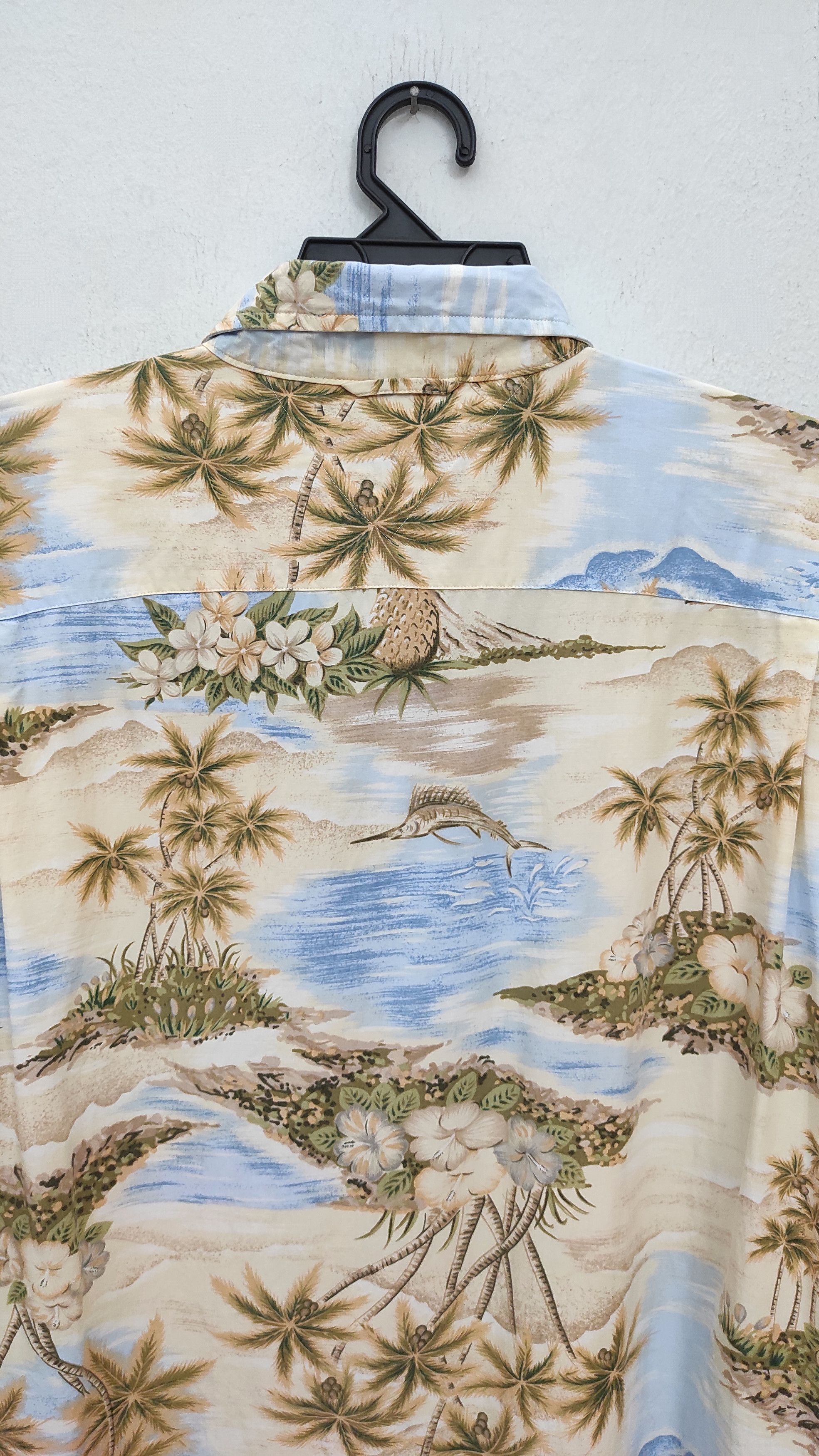 Tommy Hilfiger Vintage 90's HAWAIIAN ALOHA 100% RAYON SHIRT Size US XL / EU 56 / 4 - 12 Thumbnail