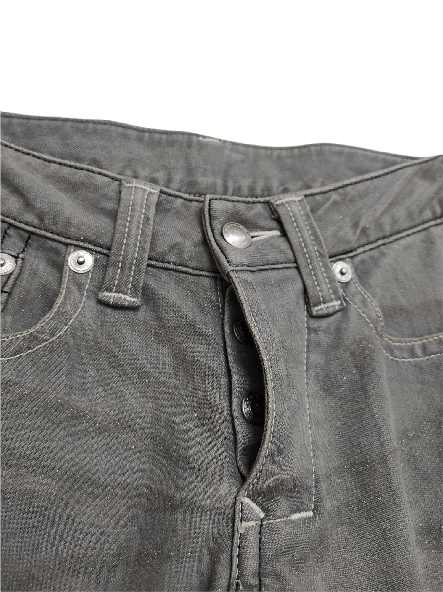 FranCisT MOR.K.S Archive FranCisT_MOR.KS Swarovski crystal skulls jeans Japan Size US 30 / EU 46 - 7 Thumbnail