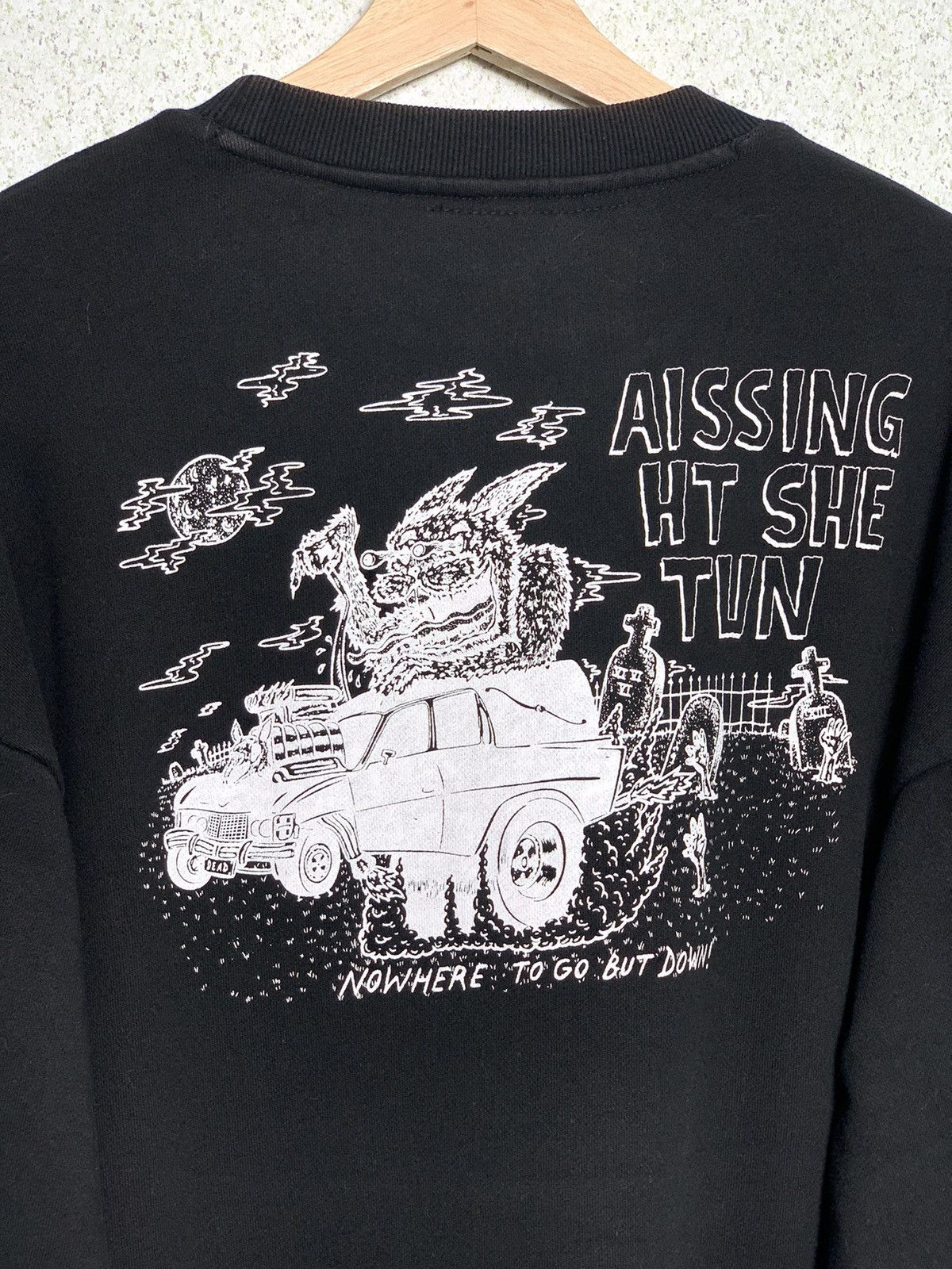 Japanese Brand Rovtski Crewneck Sweatshirt Size US L / EU 52-54 / 3 - 3 Thumbnail