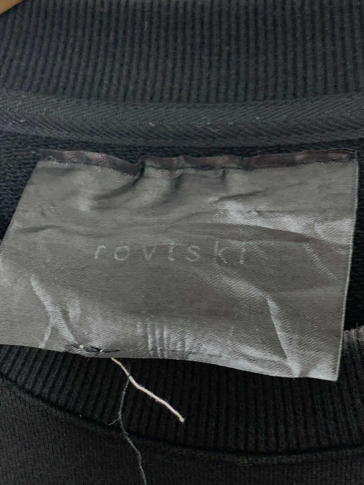 Japanese Brand Rovtski Crewneck Sweatshirt Size US L / EU 52-54 / 3 - 4 Thumbnail
