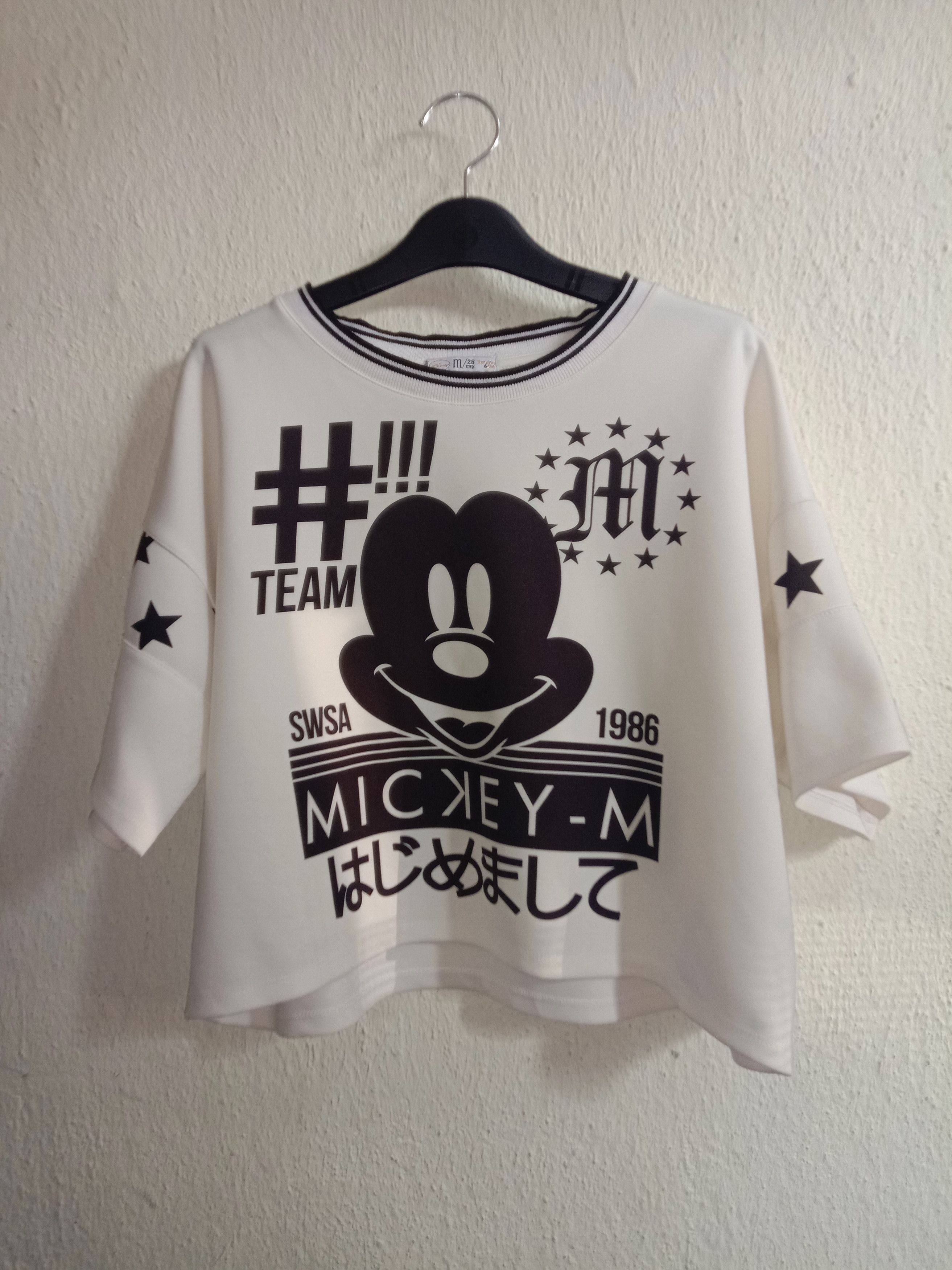 Disney Mickey x Bershka Ladies Tee Made in Portugal