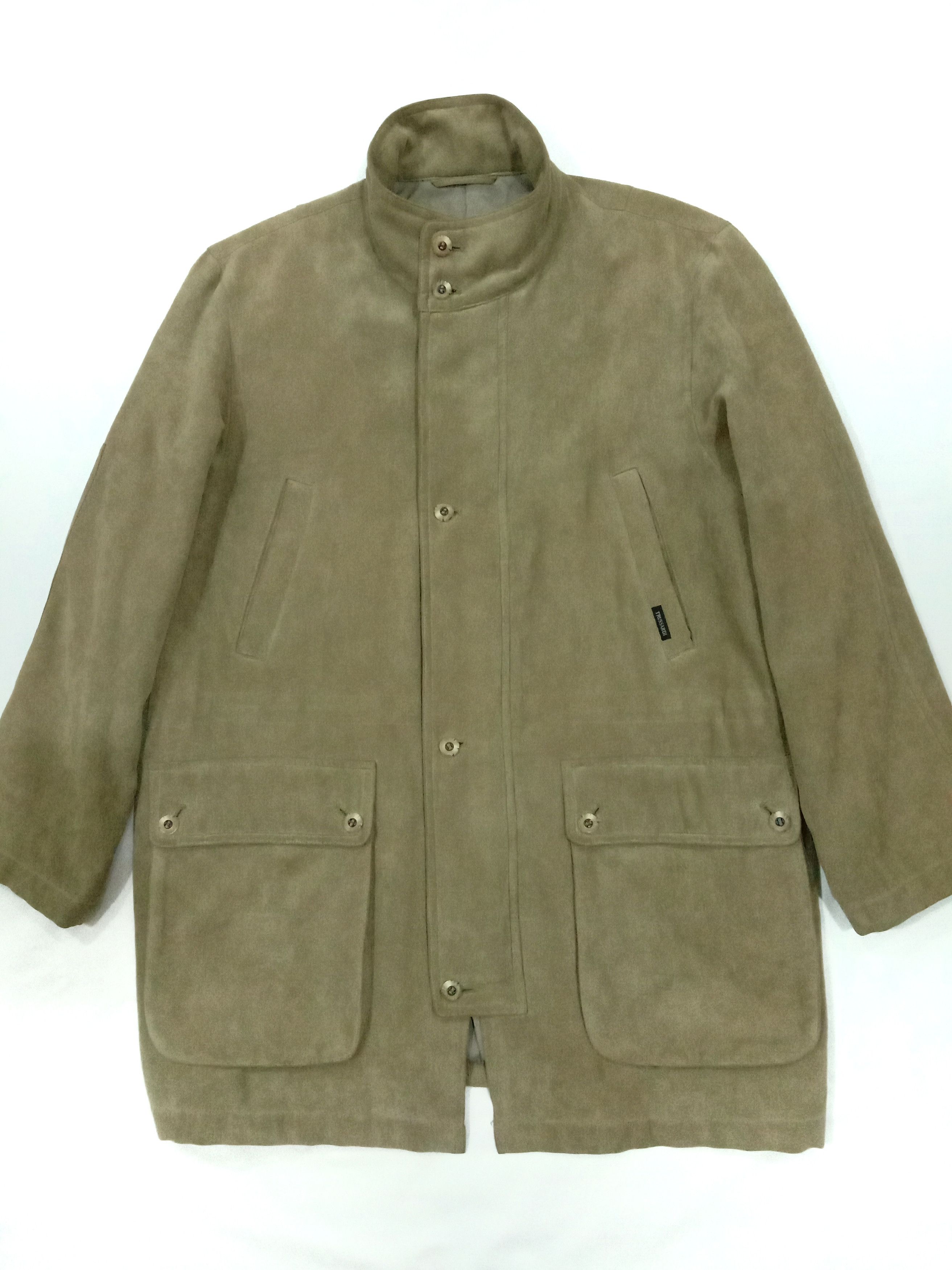 Trussardi Trussardi Long Jacket / Coat Size US M / EU 48-50 / 2 - 3 Thumbnail