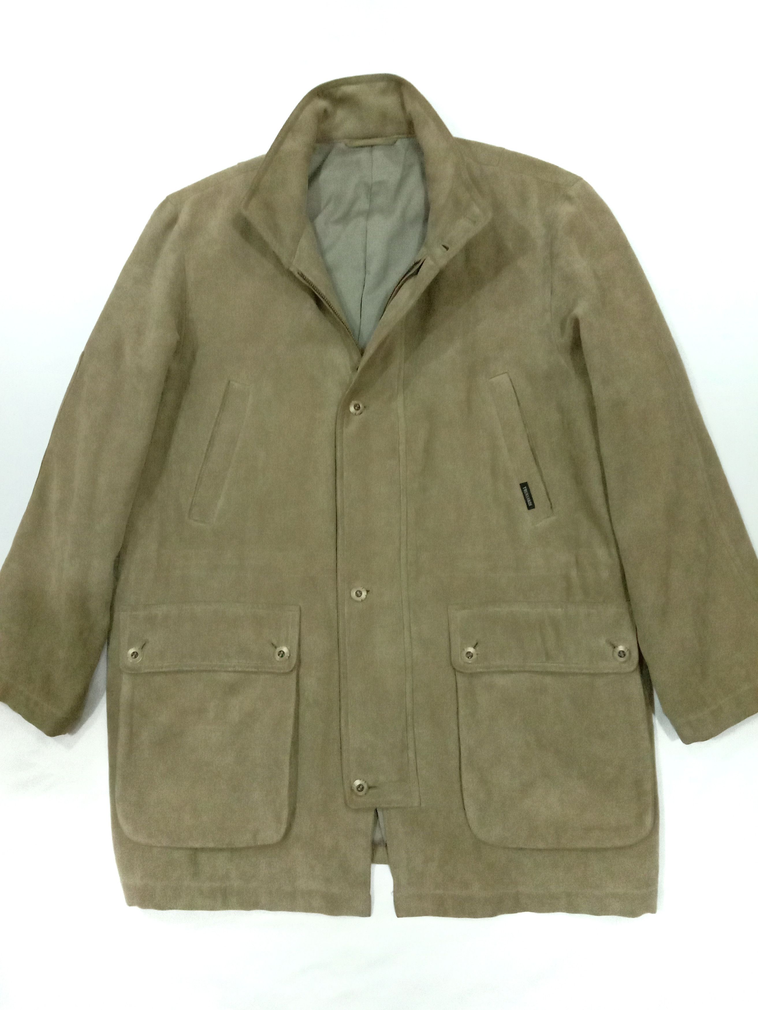 Trussardi Trussardi Long Jacket / Coat Size US M / EU 48-50 / 2 - 1 Thumbnail
