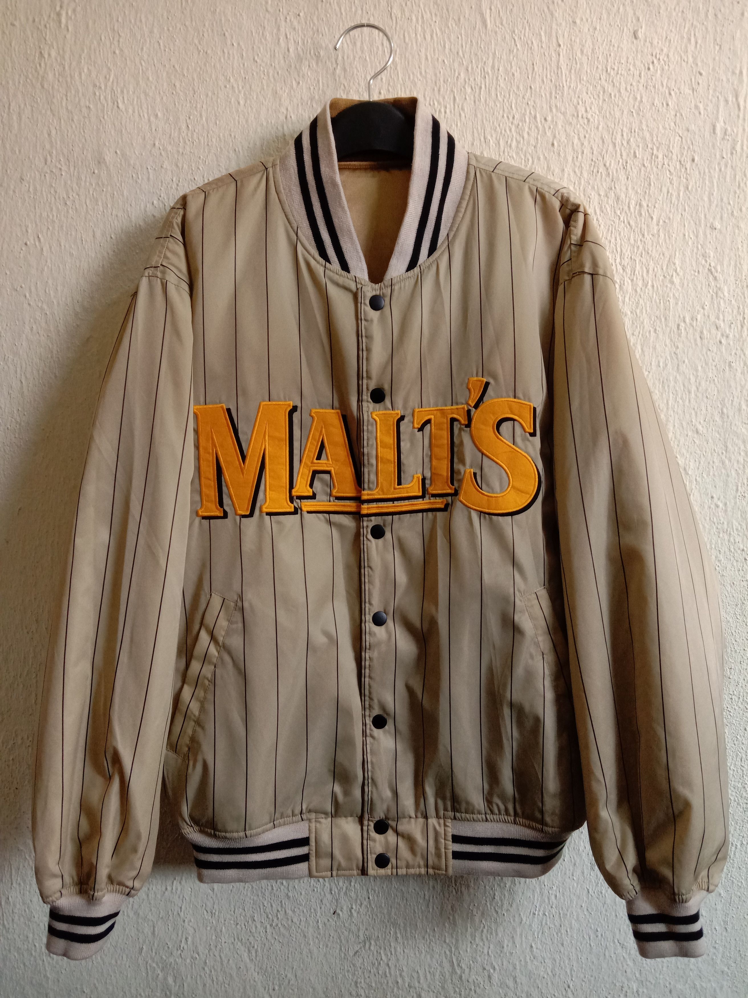 Japanese Brand Malt's Beer Reversible Casual Jacket Size US L / EU 52-54 / 3 - 1 Thumbnail