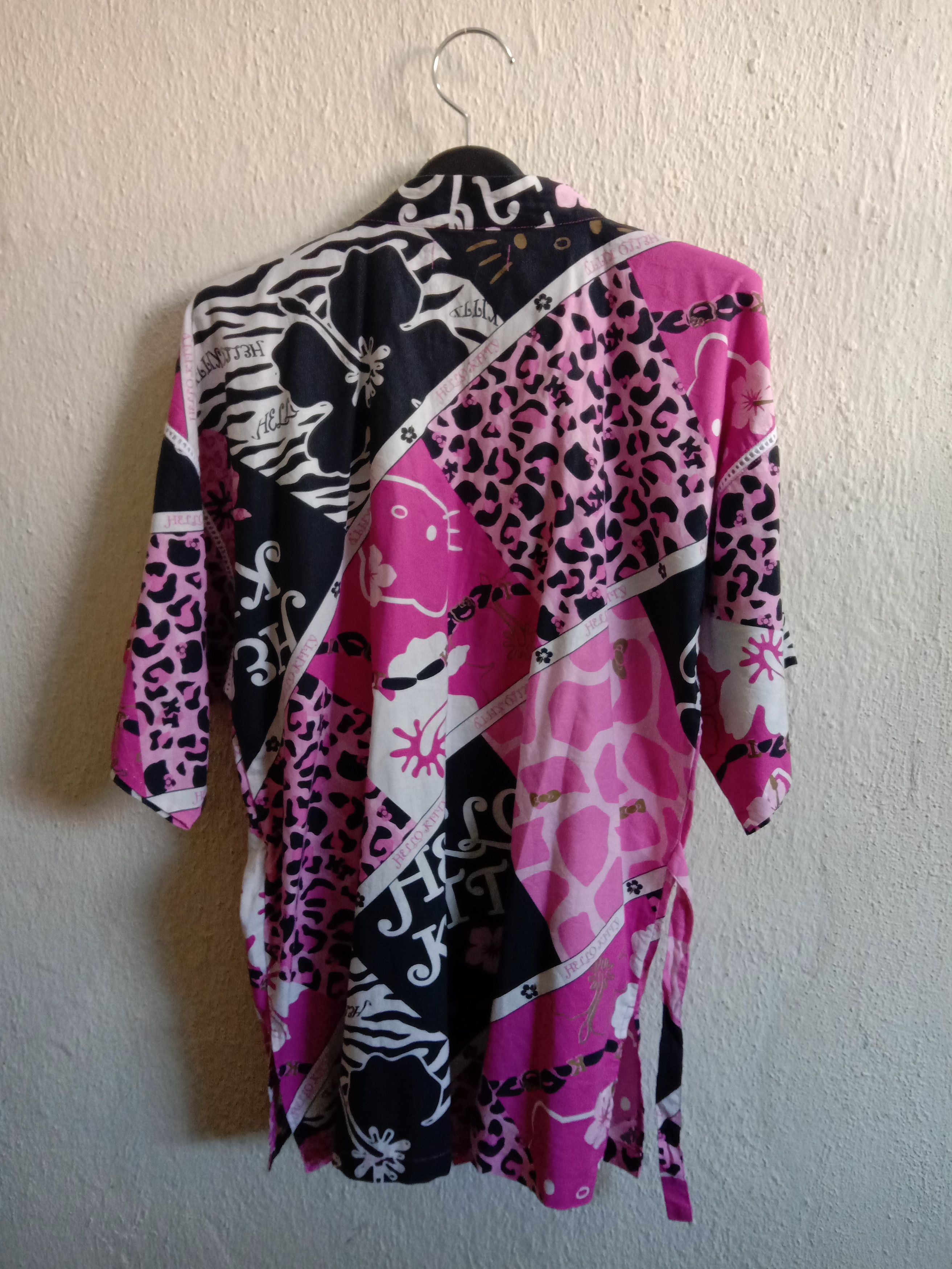 Japanese Brand Kimono Hello Kitty Made in Japan Size US M / EU 48-50 / 2 - 2 Thumbnail