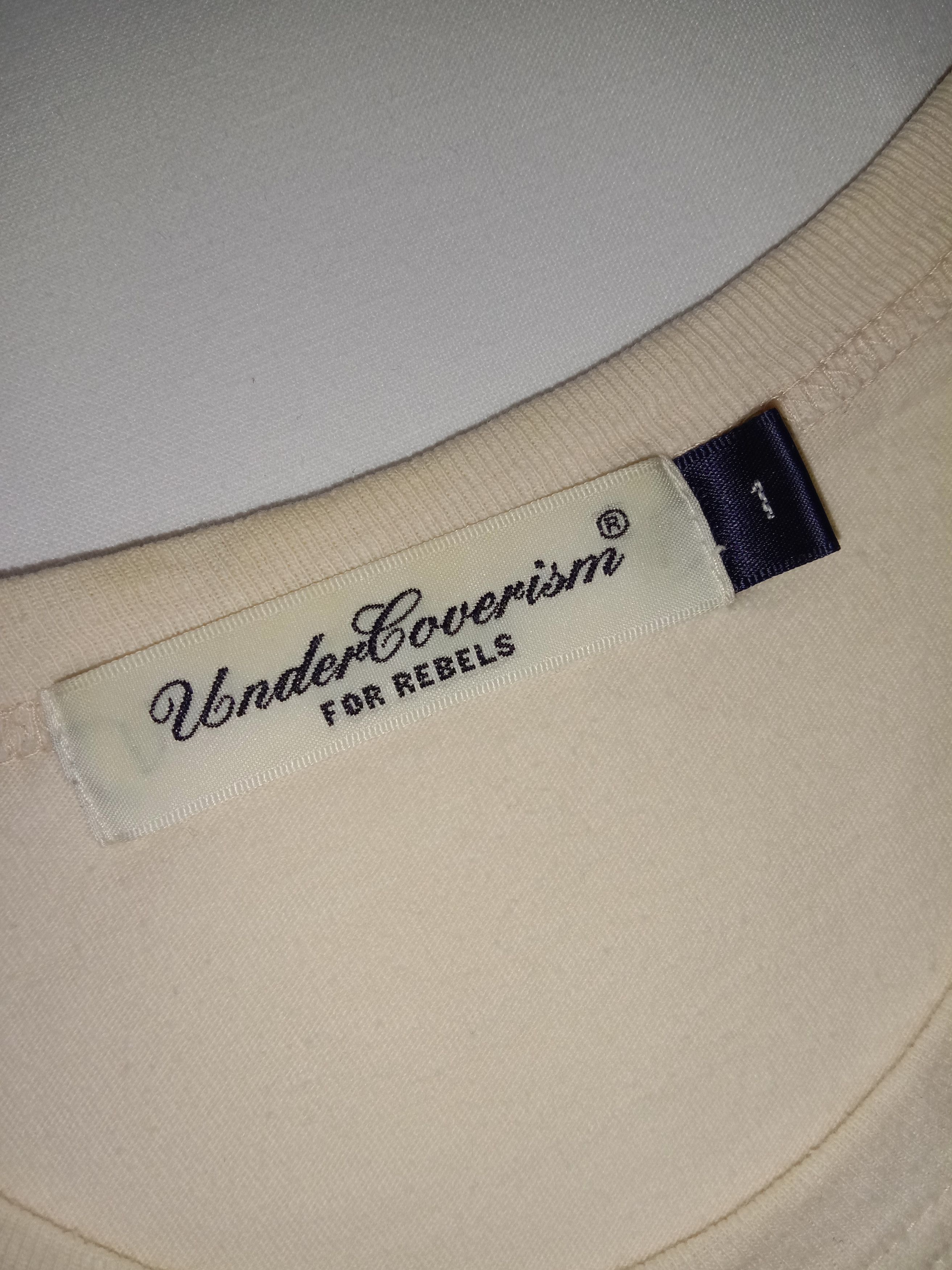 Undercover 📌 Undercoverism For Rebels Tee GILA Spelled Out Size US S / EU 44-46 / 1 - 4 Thumbnail