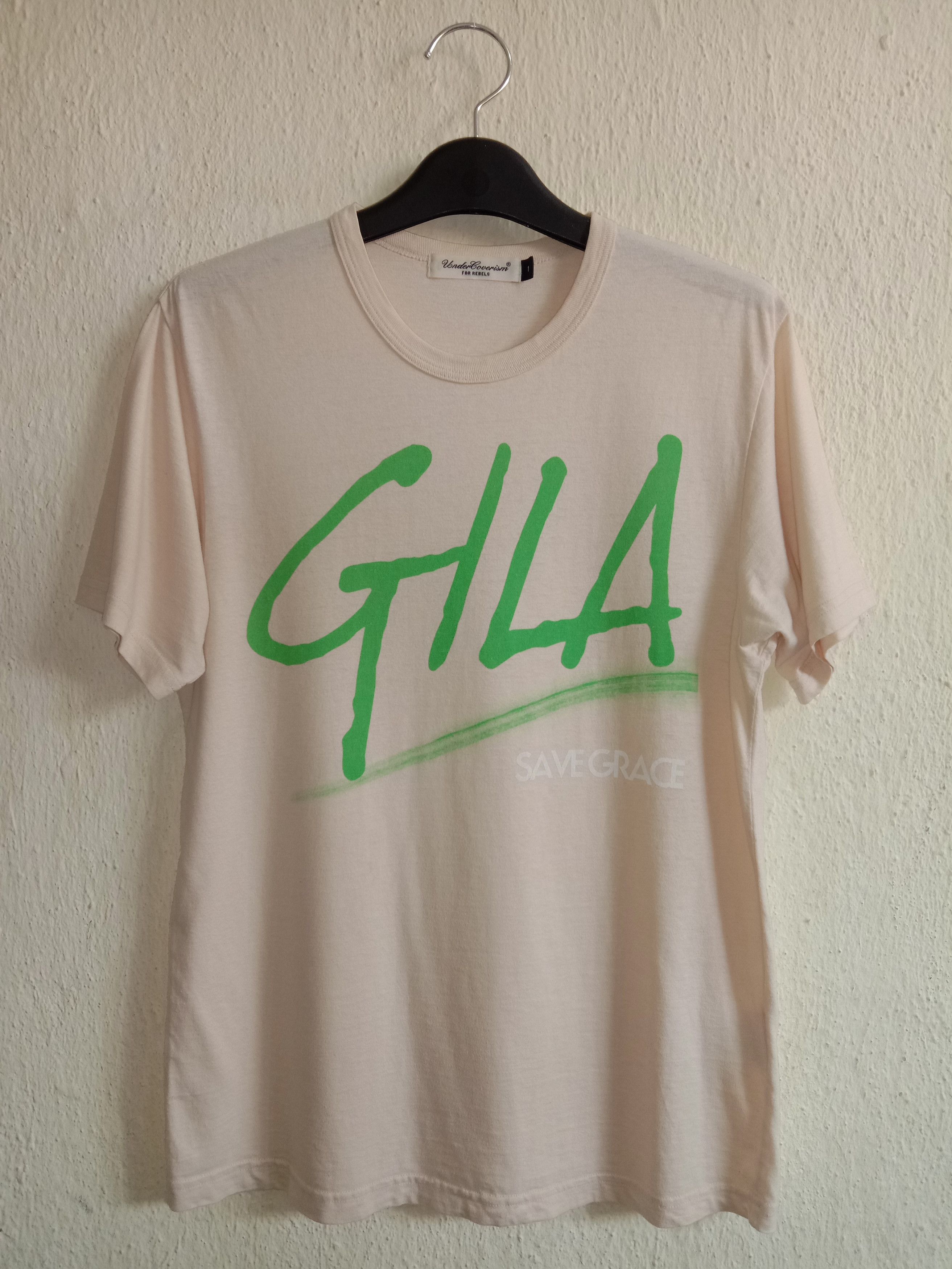 Undercover 📌 Undercoverism For Rebels Tee GILA Spelled Out Size US S / EU 44-46 / 1 - 1 Thumbnail