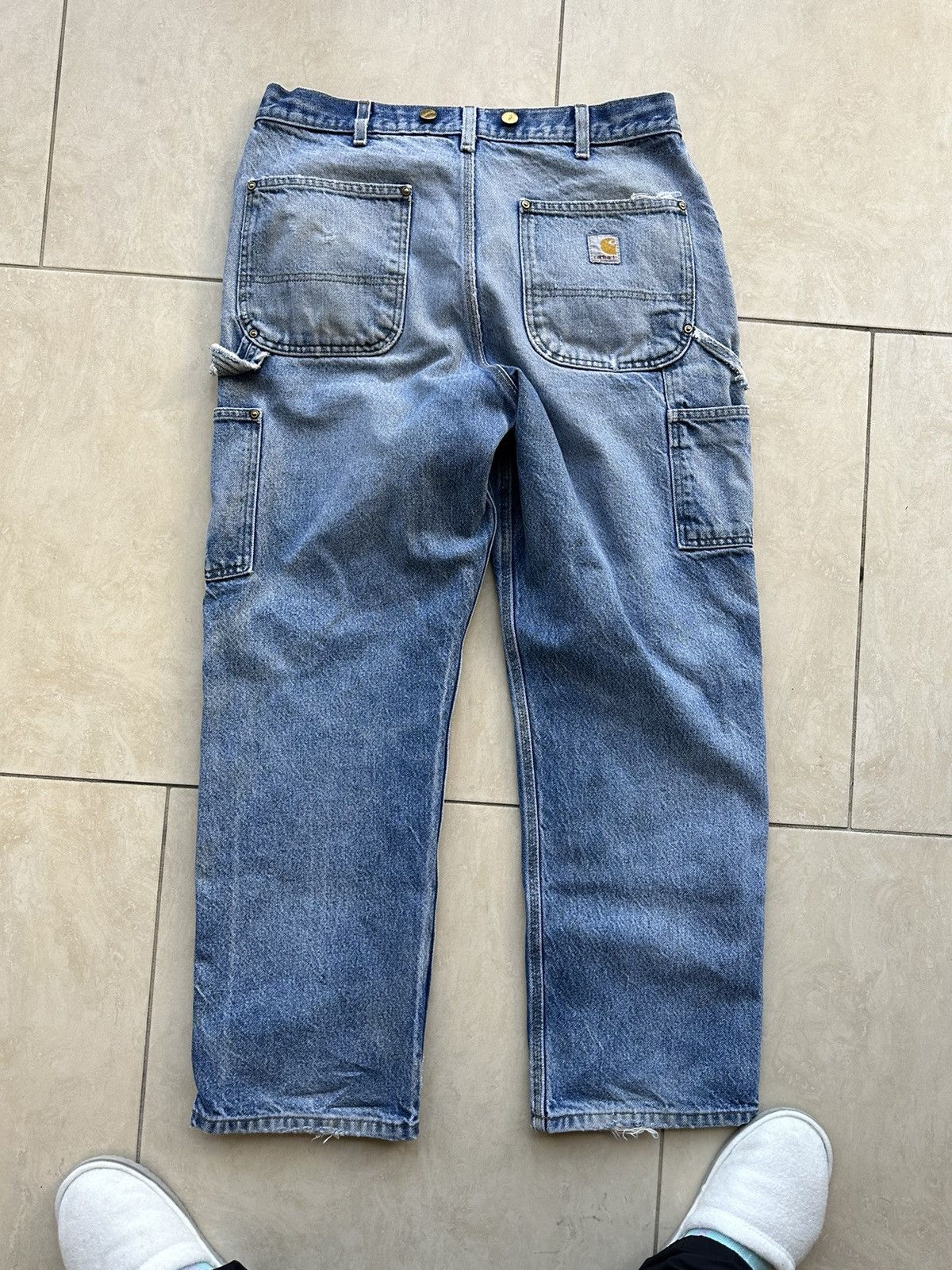 Carhartt Vintage carhartt double knee pants Size US 33 - 4 Thumbnail