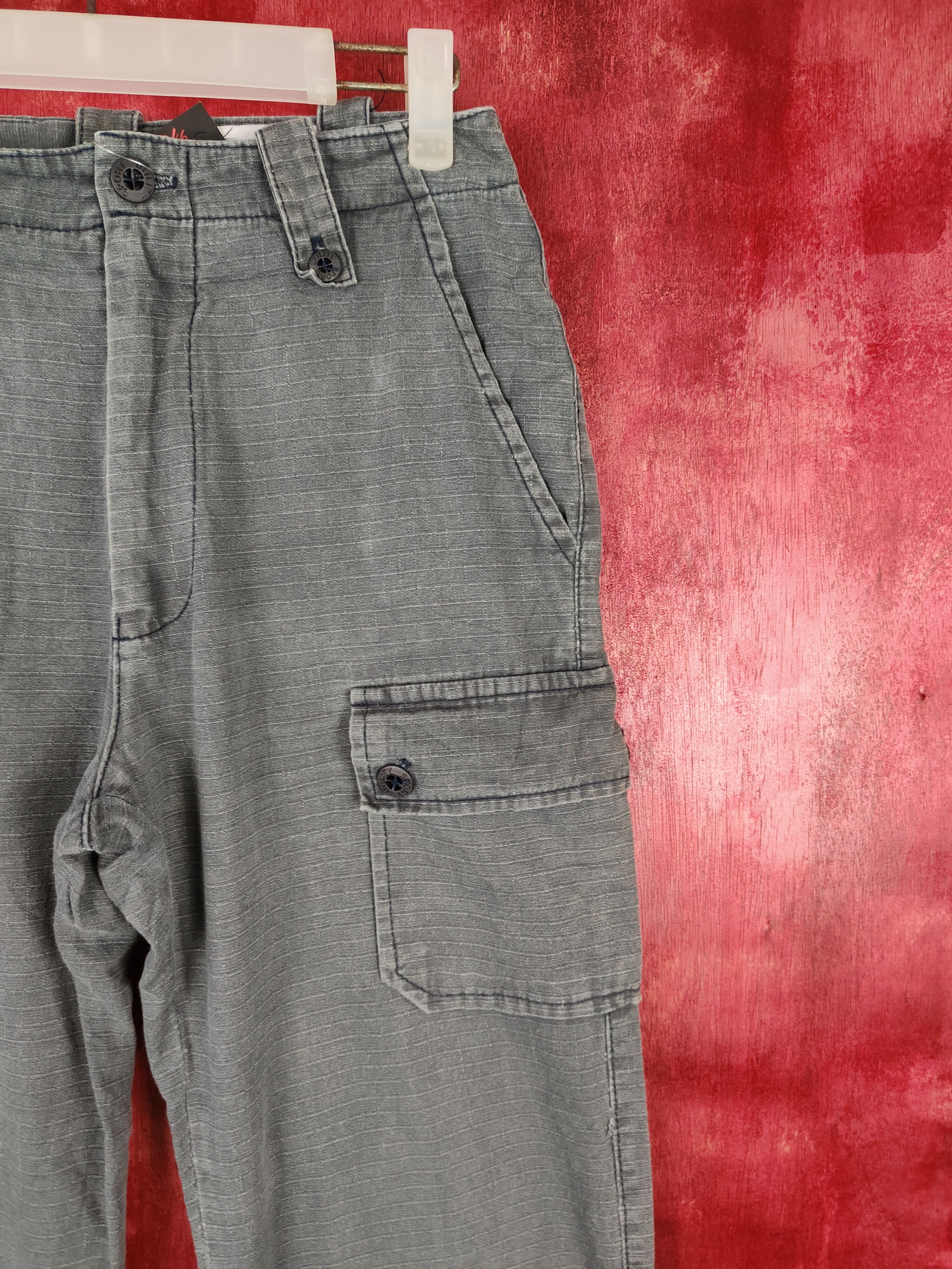 Japanese Brand × StraightFaded Utility Sport faded Multi Pocket Tactical Cargo Pants #4902 Size US 26 / EU 42 - 5 Thumbnail