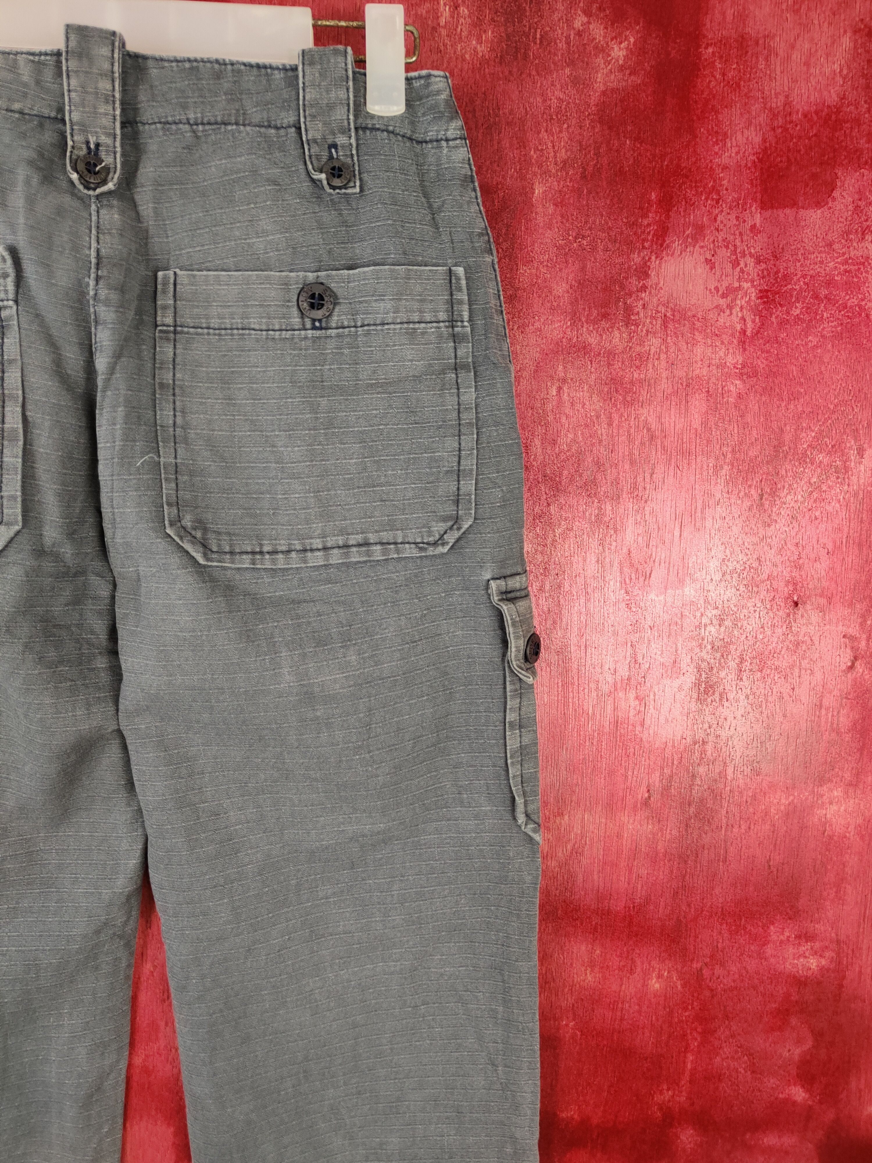 Japanese Brand × StraightFaded Utility Sport faded Multi Pocket Tactical Cargo Pants #4902 Size US 26 / EU 42 - 10 Thumbnail